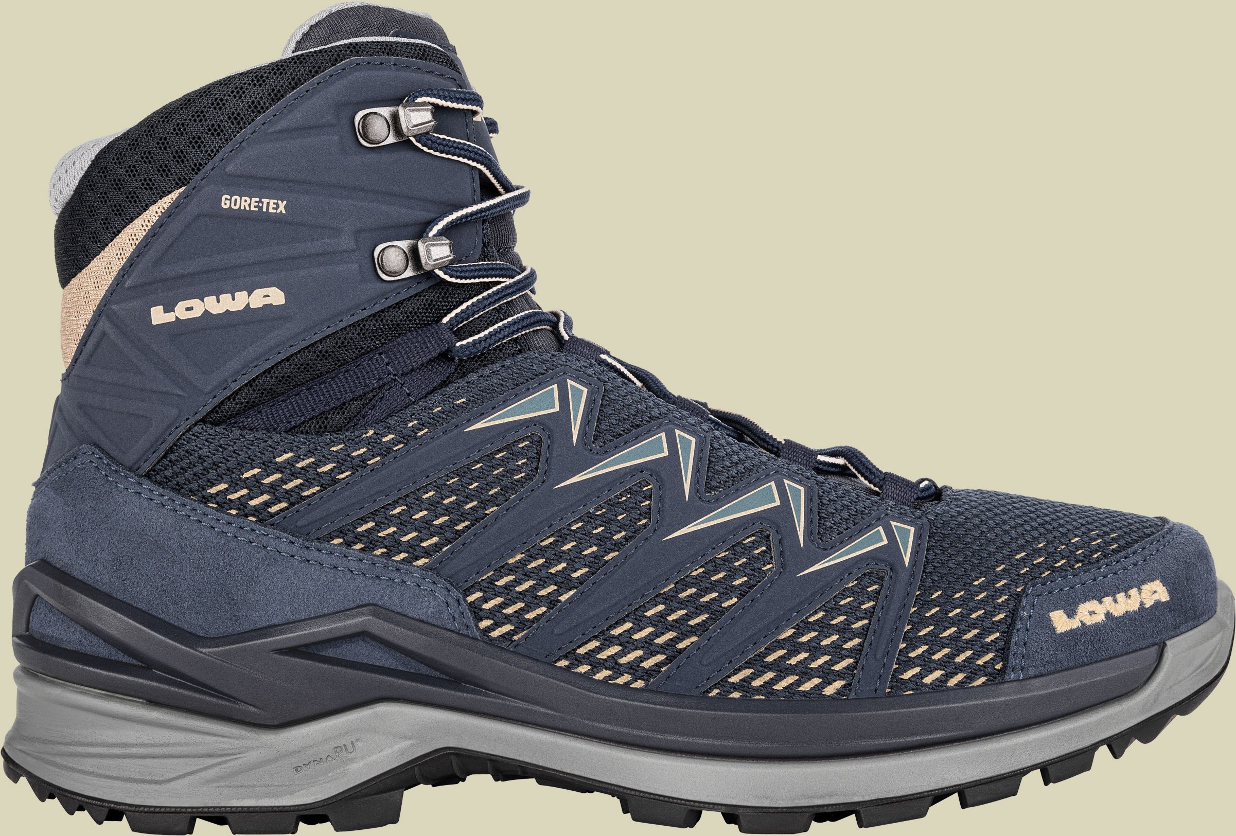 Innox Pro GTX Mid Men UK 10 blau - jeans/dune