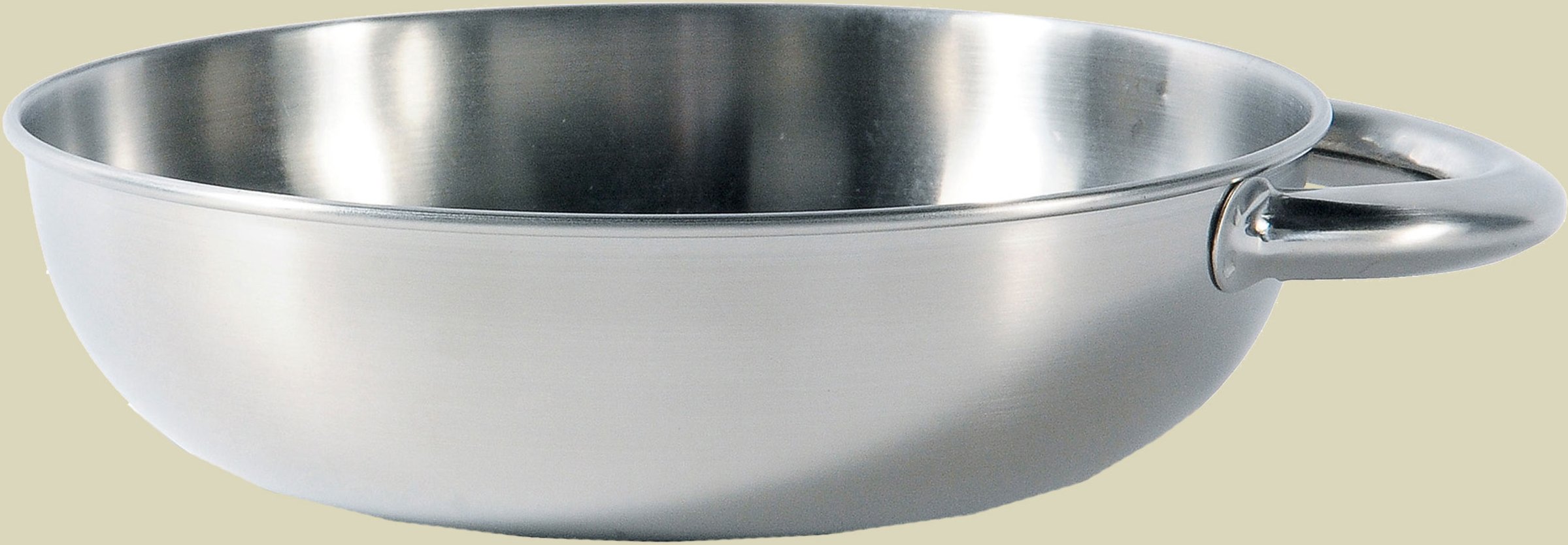 BOWL w. Grip Größe Ø 18 x 5 cm Farbe edelstahl