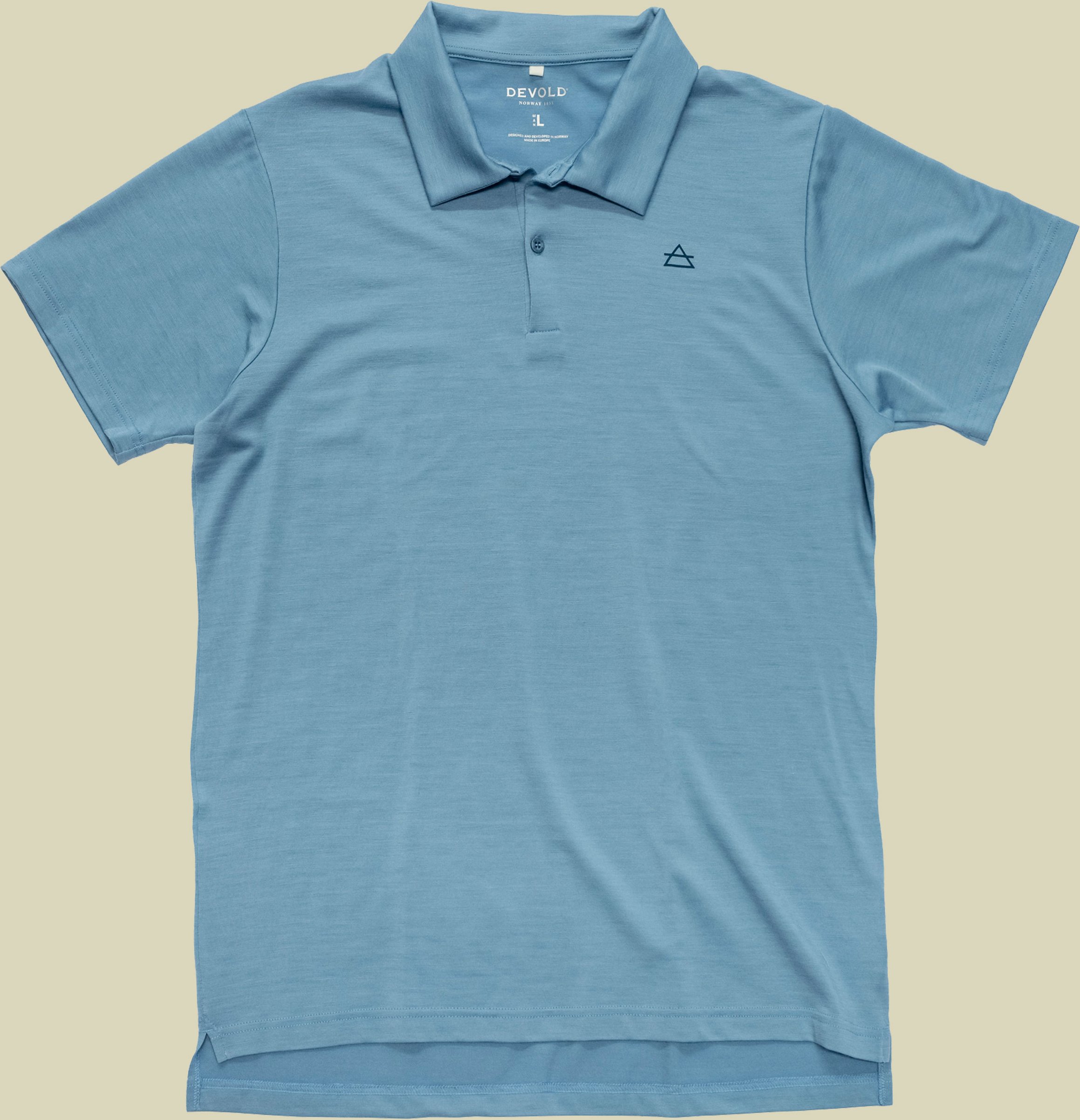 Premium Polo Man M blau - skyblue