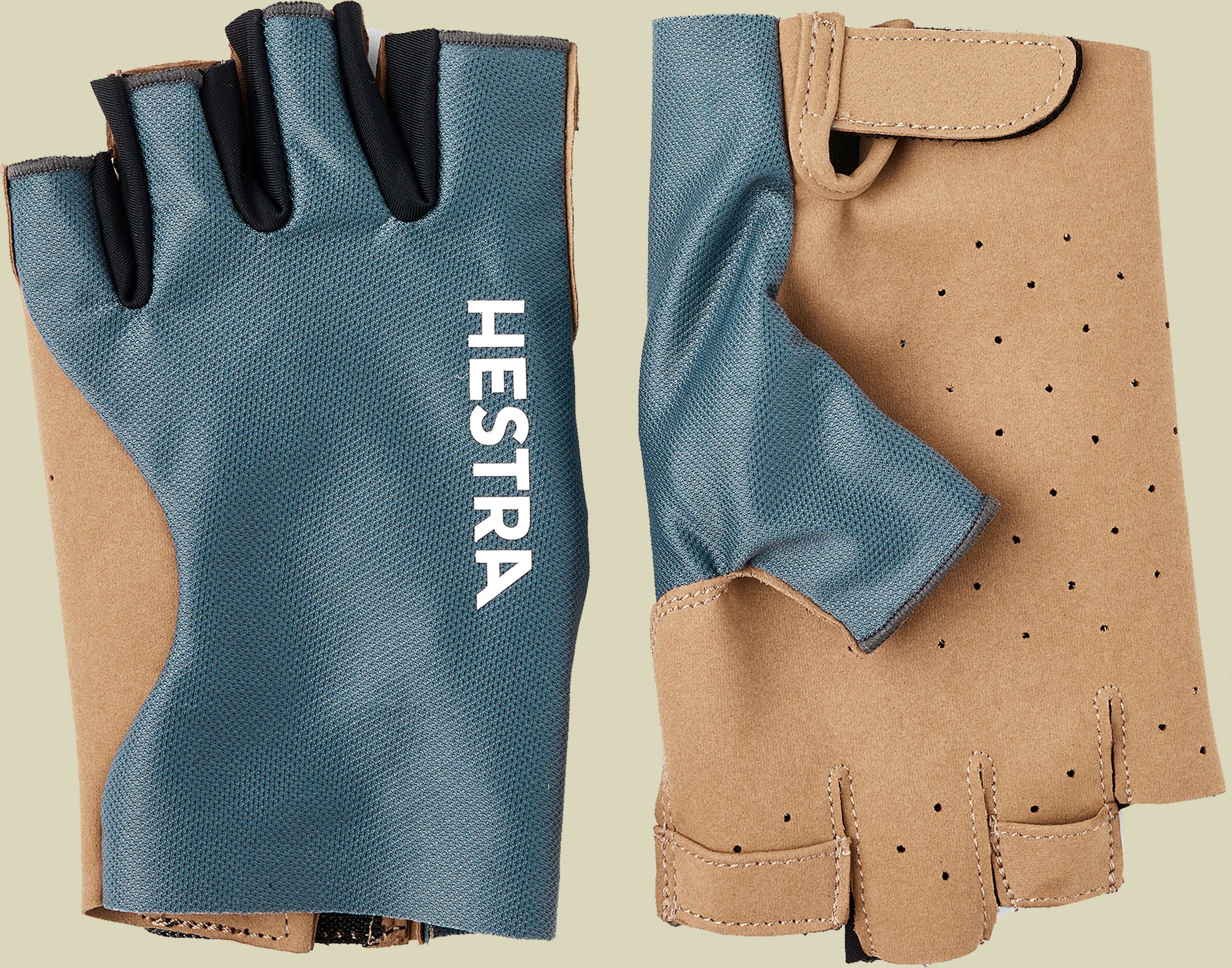 Ventair short-5 finger blau 10 - Farbe petrol