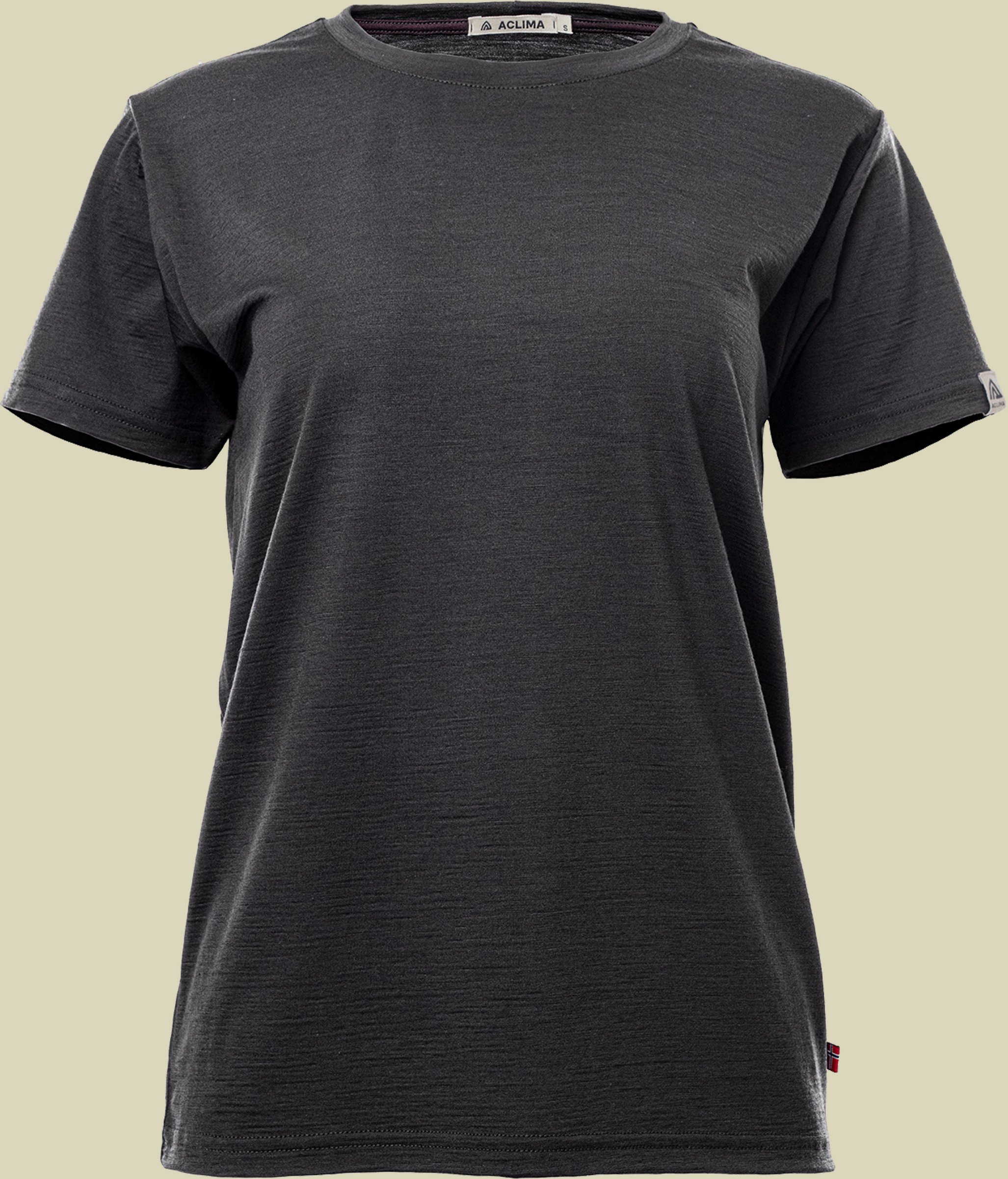 Thumbnail - LightWool 180 Classic Tee Women M grau - marengo