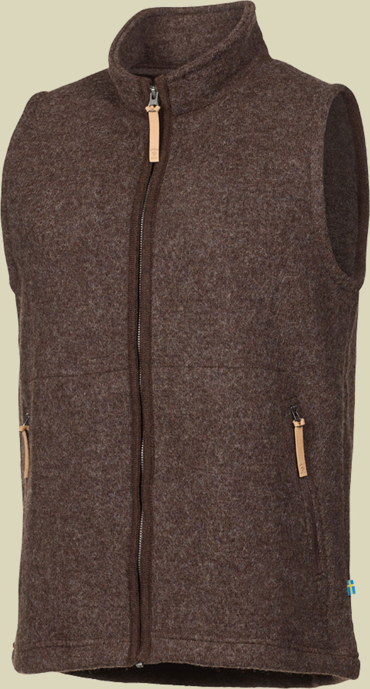 NLS Barley Vest Men M braun - chocolate