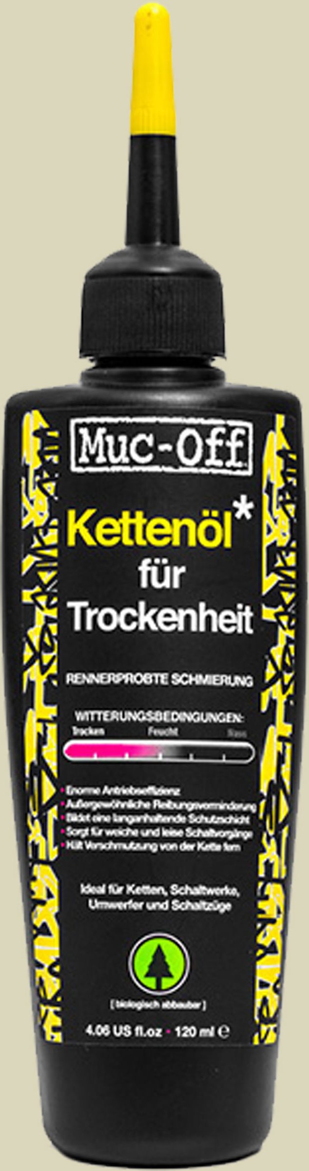 Kettenöl für Trockenheit Inhalt 120 ml