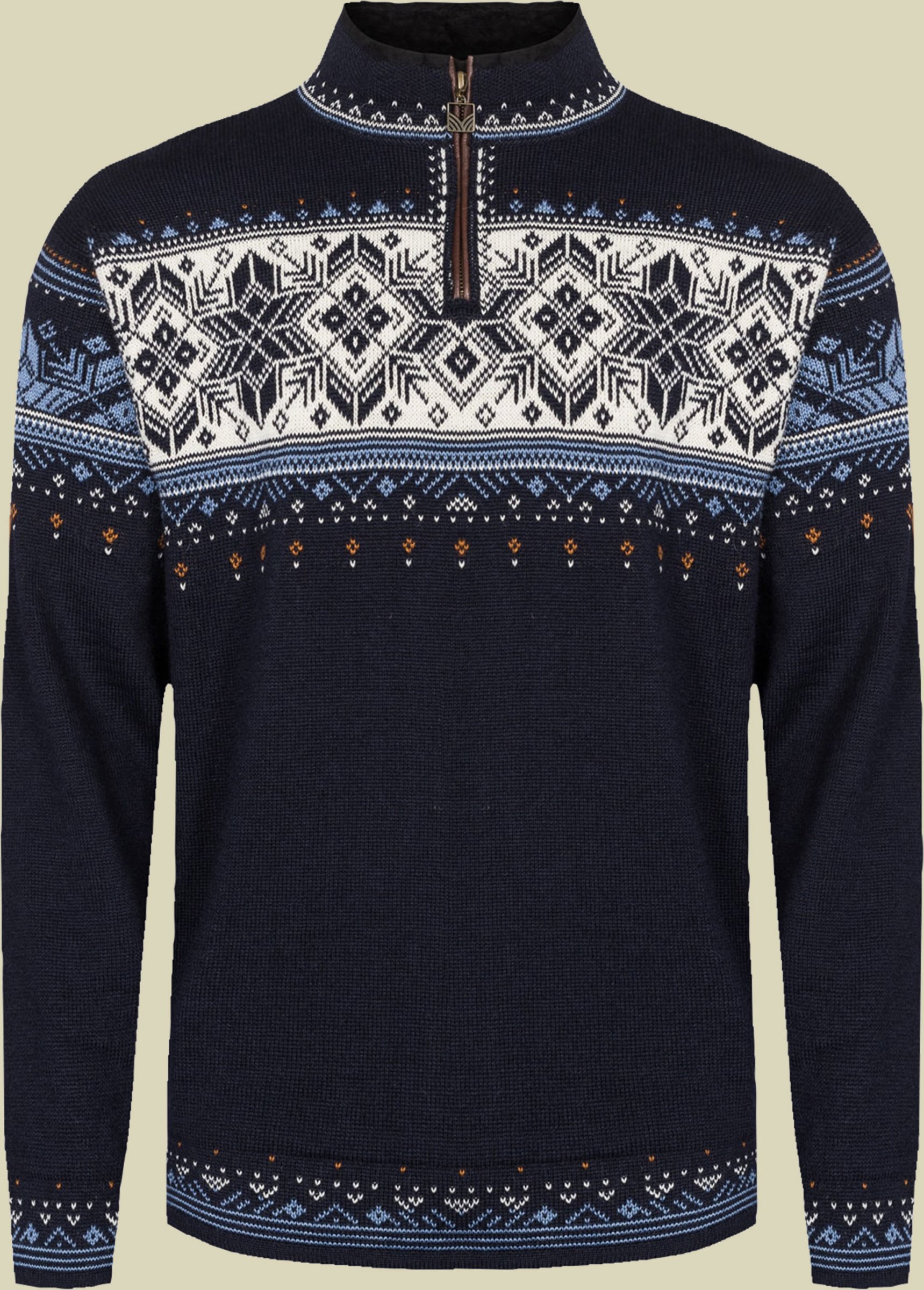 Blyfjell Sweater Men blau L - navy/off white/blue shadow