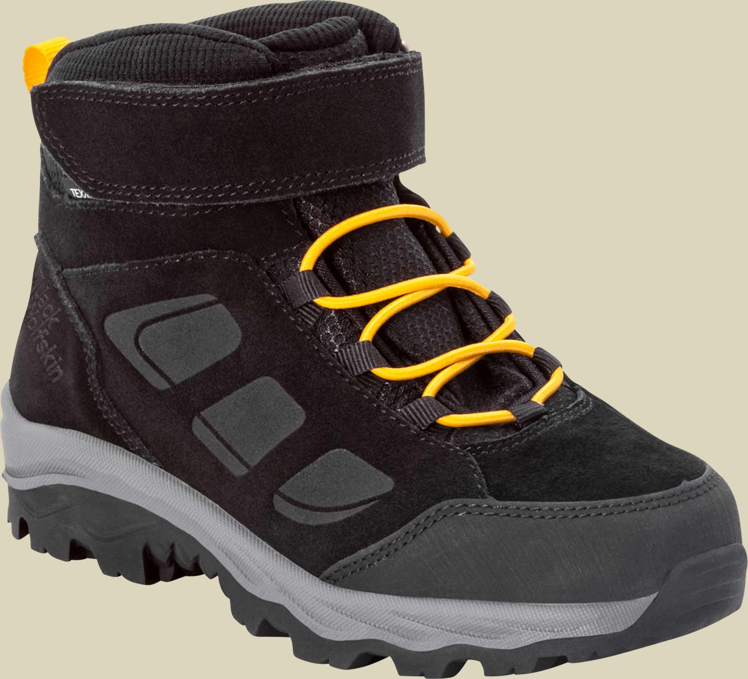 Vojo LT Texapore Mid Kids Größe 40 Farbe black/burly yellow XT