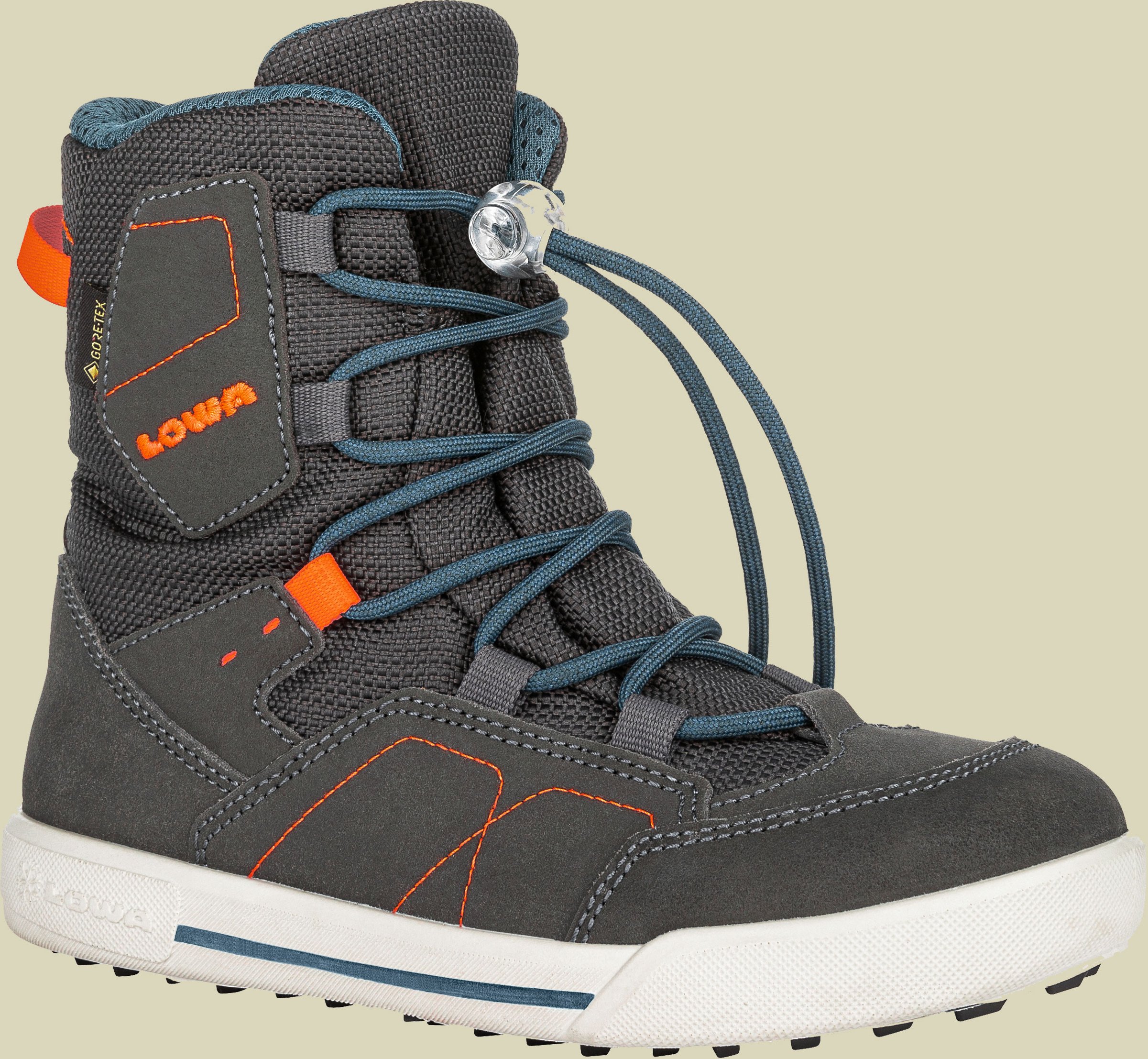 RAIK GTX HI Junior 30 grau - anthrazit/petrol
