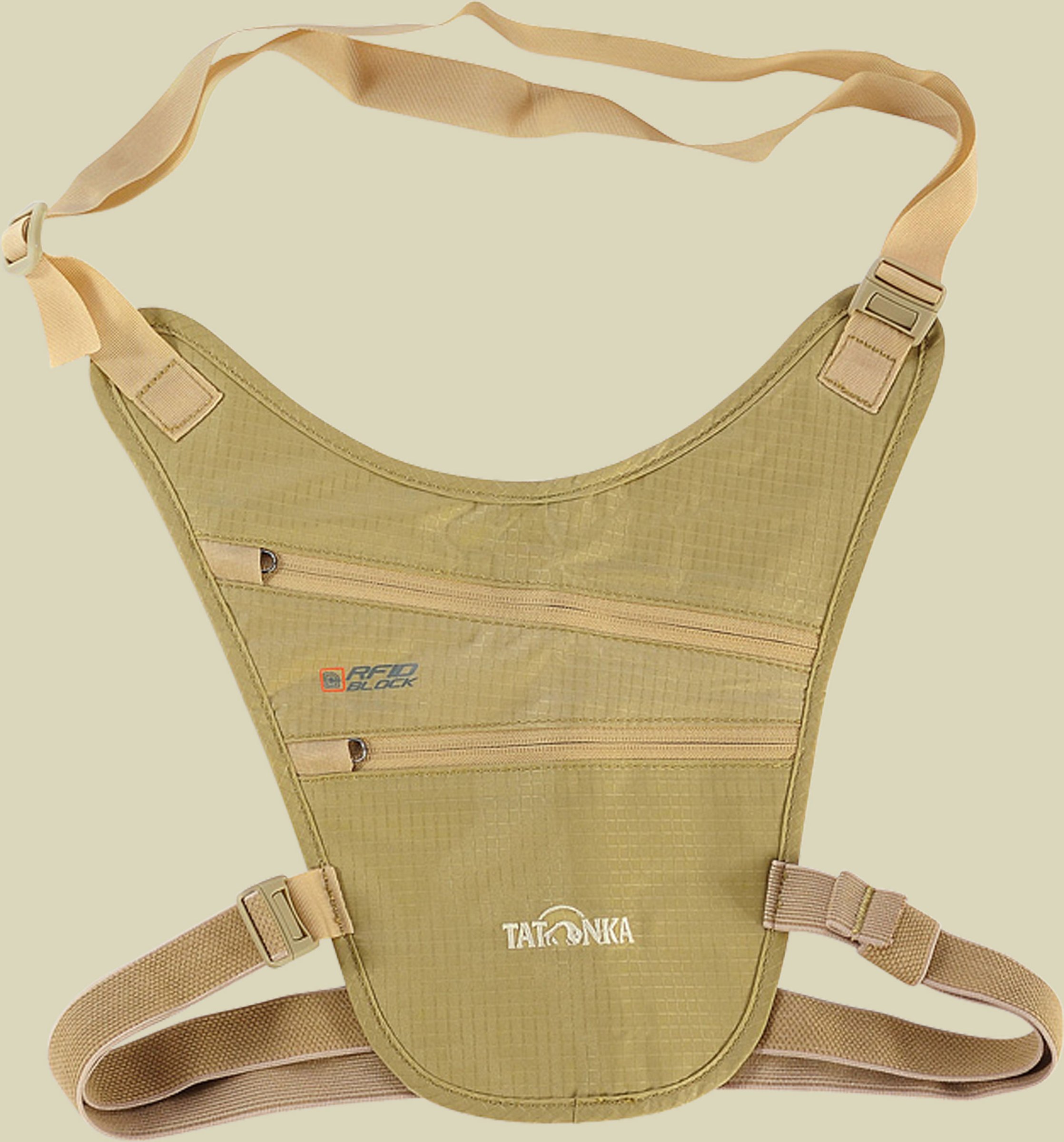 Skin Chest Holster RFID B natural