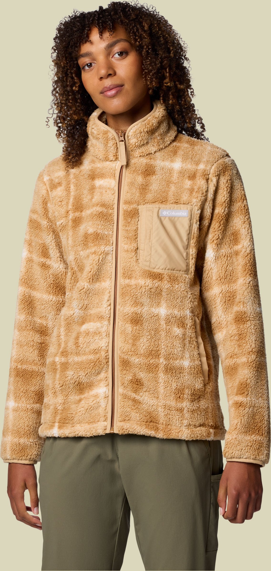 West Bend Print Full Zip II Women S braun - Farbe camel brown