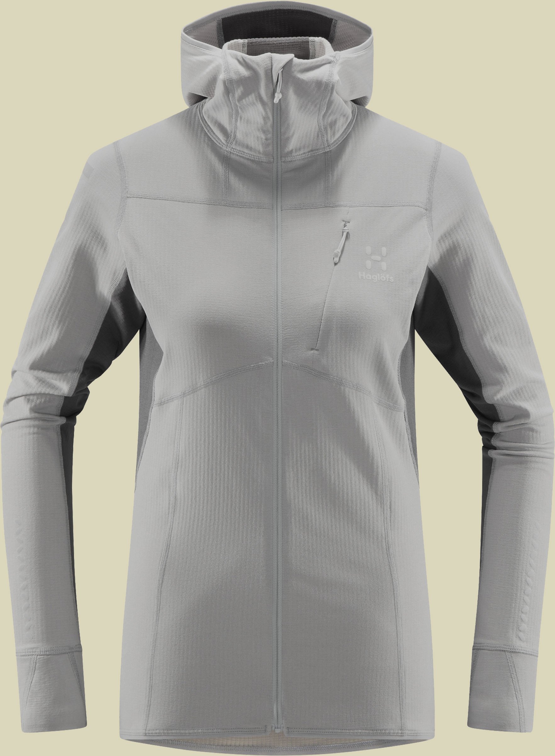 L.I.M Mid Comp Hood Women Größe M Farbe concrete/magnetite