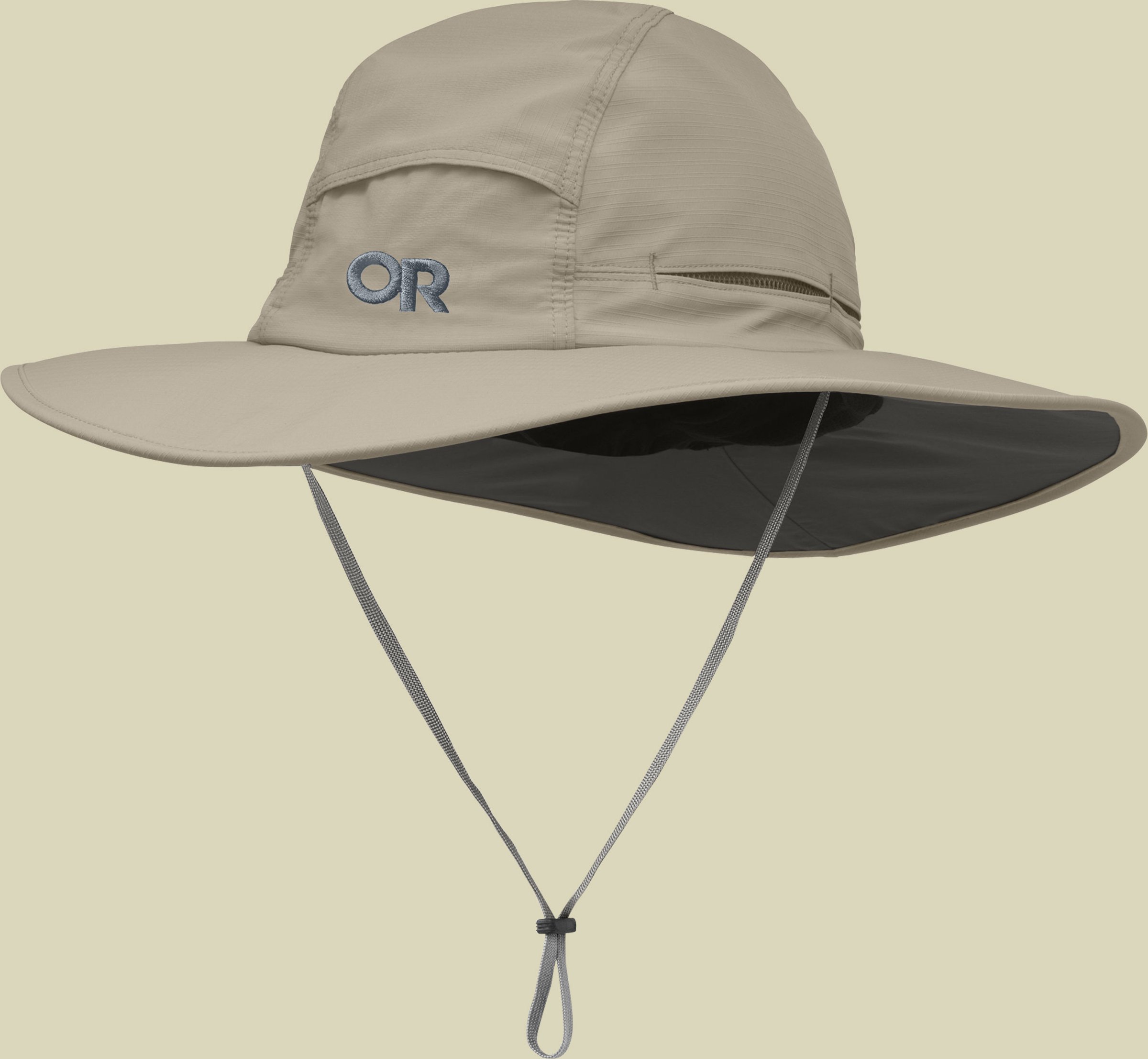 Sunbriolet Sun Hat braun XL- solid khaki