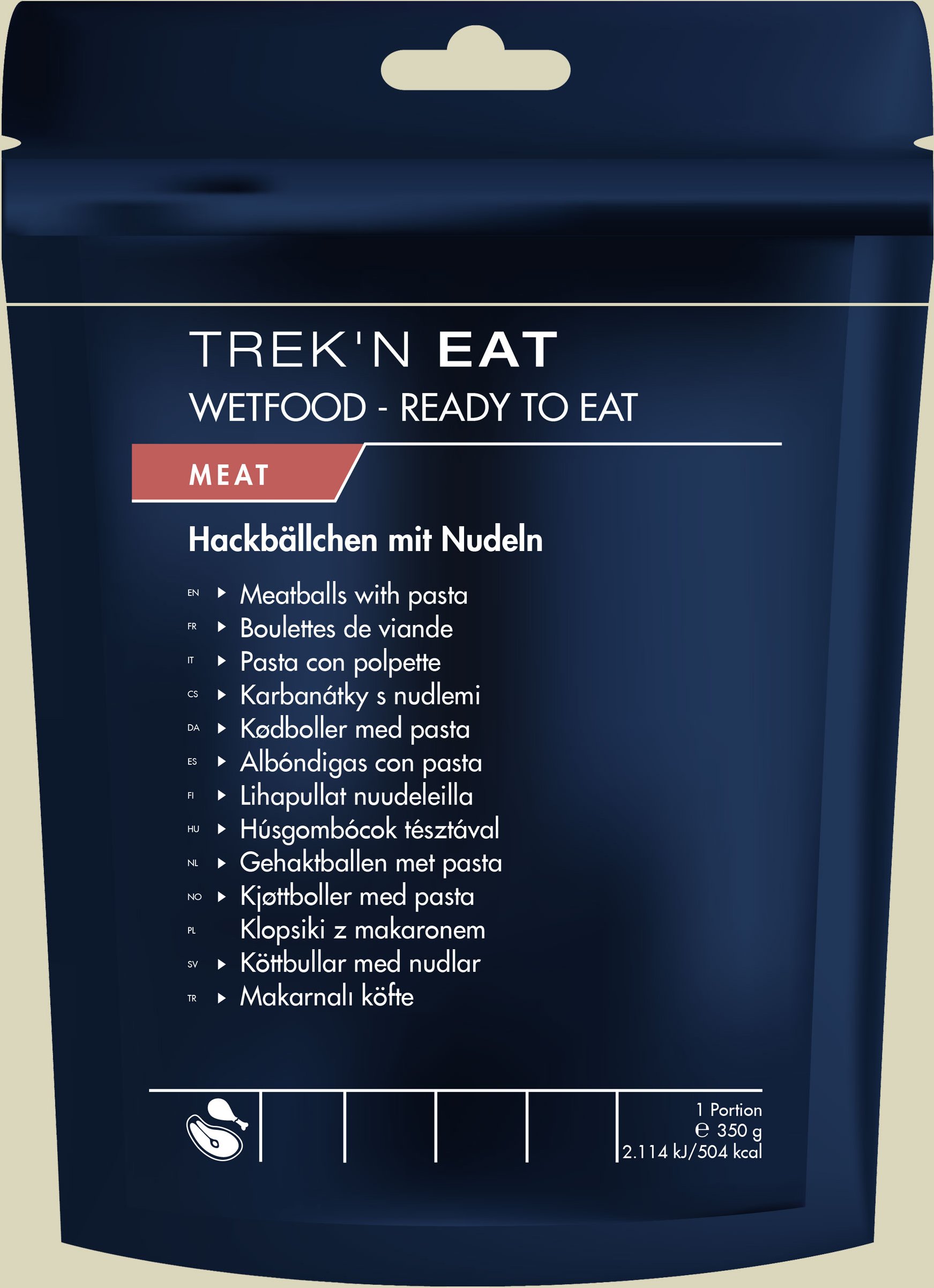 Hackbällchen mit Nudeln-RTE one size 350g