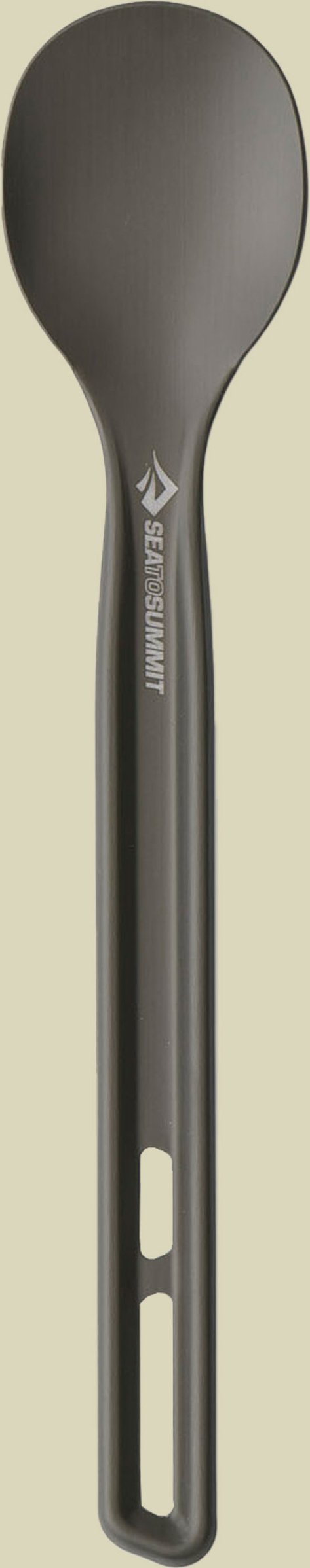 Frontier UL Long Handle Spoon grau - aluminium hard anodised grey