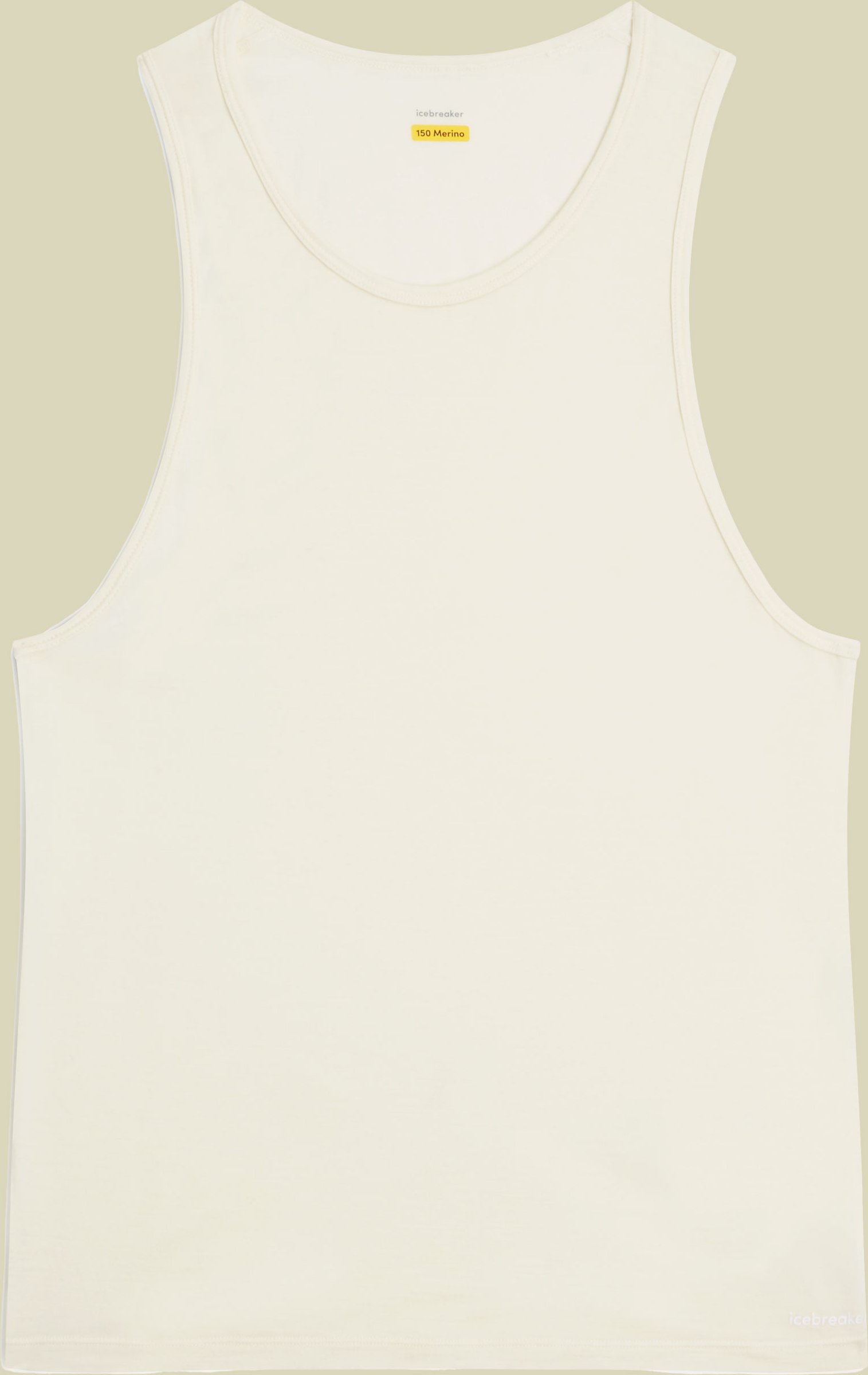 Anatomica Tank Men beige S - undyed