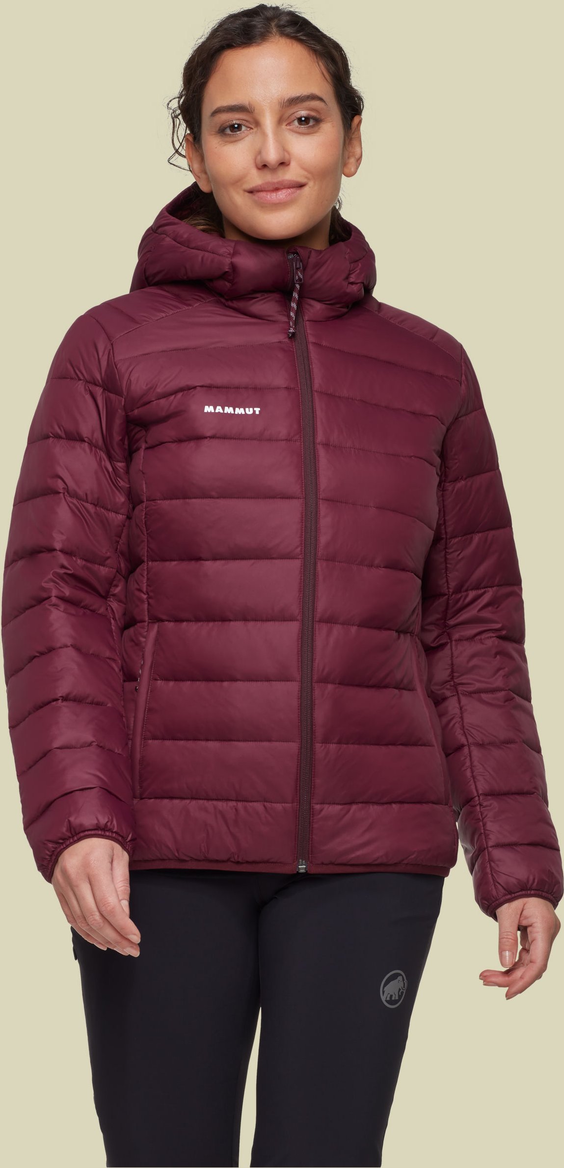 Crag IN Hooded Jacket Women XL rot - vin