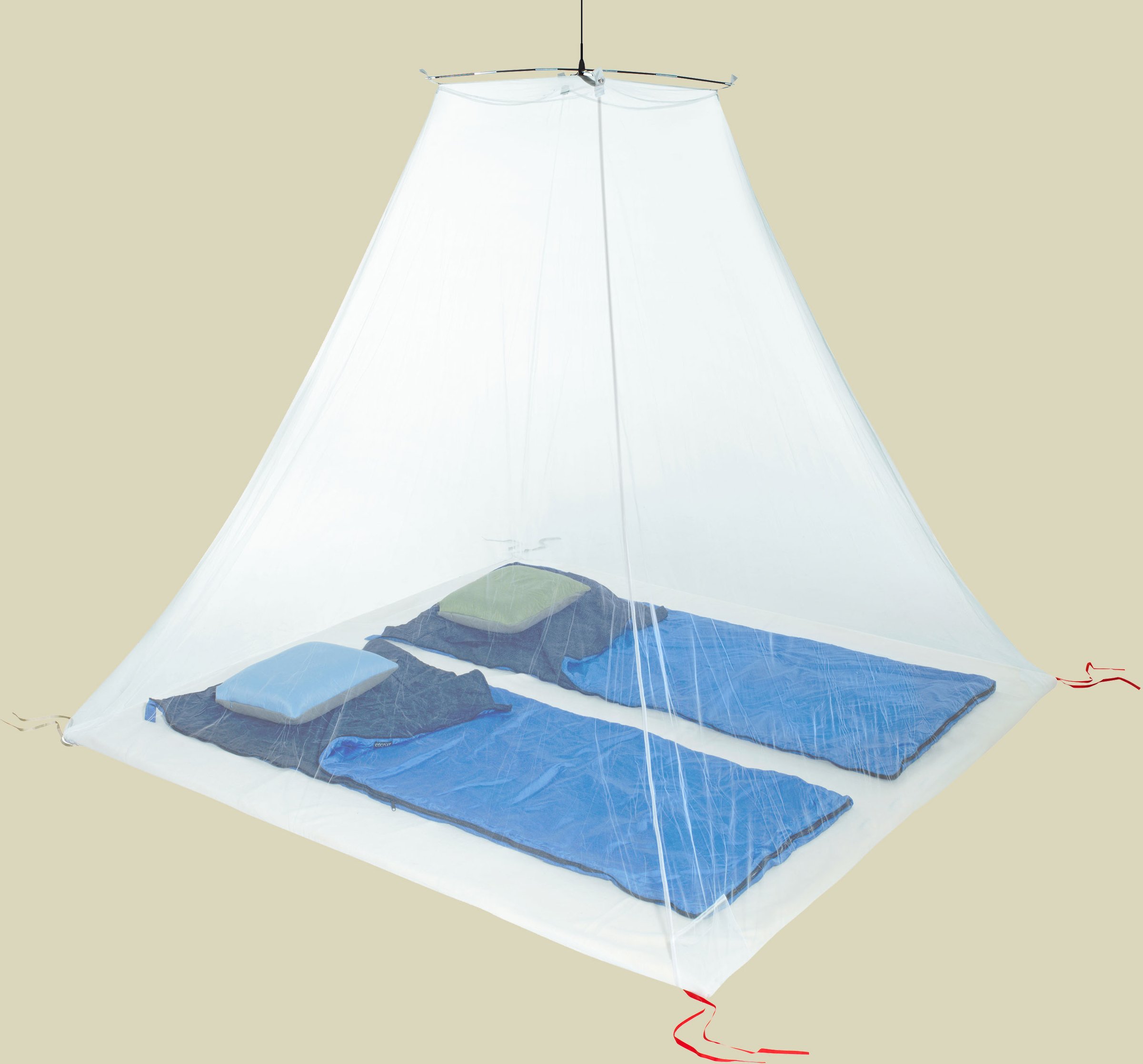 Travel Mosquito Net Ultralight Double Maße 220 x 200 cm Farbe white