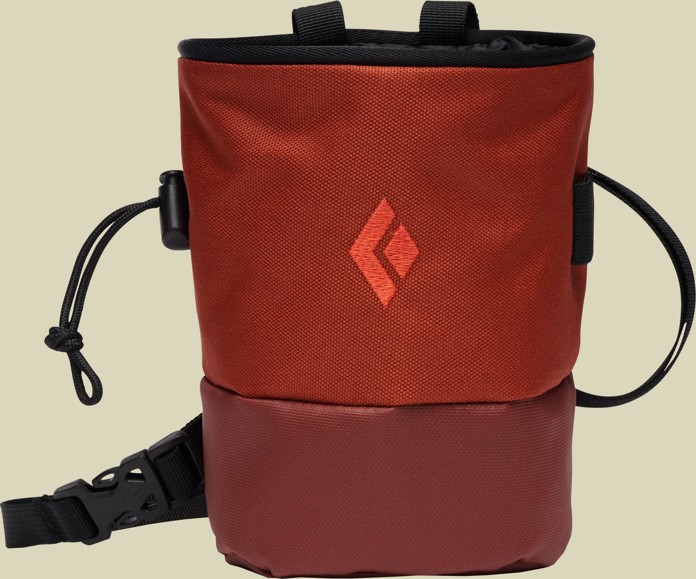 Mojo Zip Chalk Bag M_L rot - burnt siena