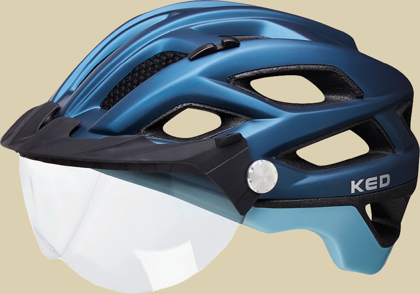 Covis Lite Kopfumfang M 52-58 cm Farbe nightblue lightblue matt