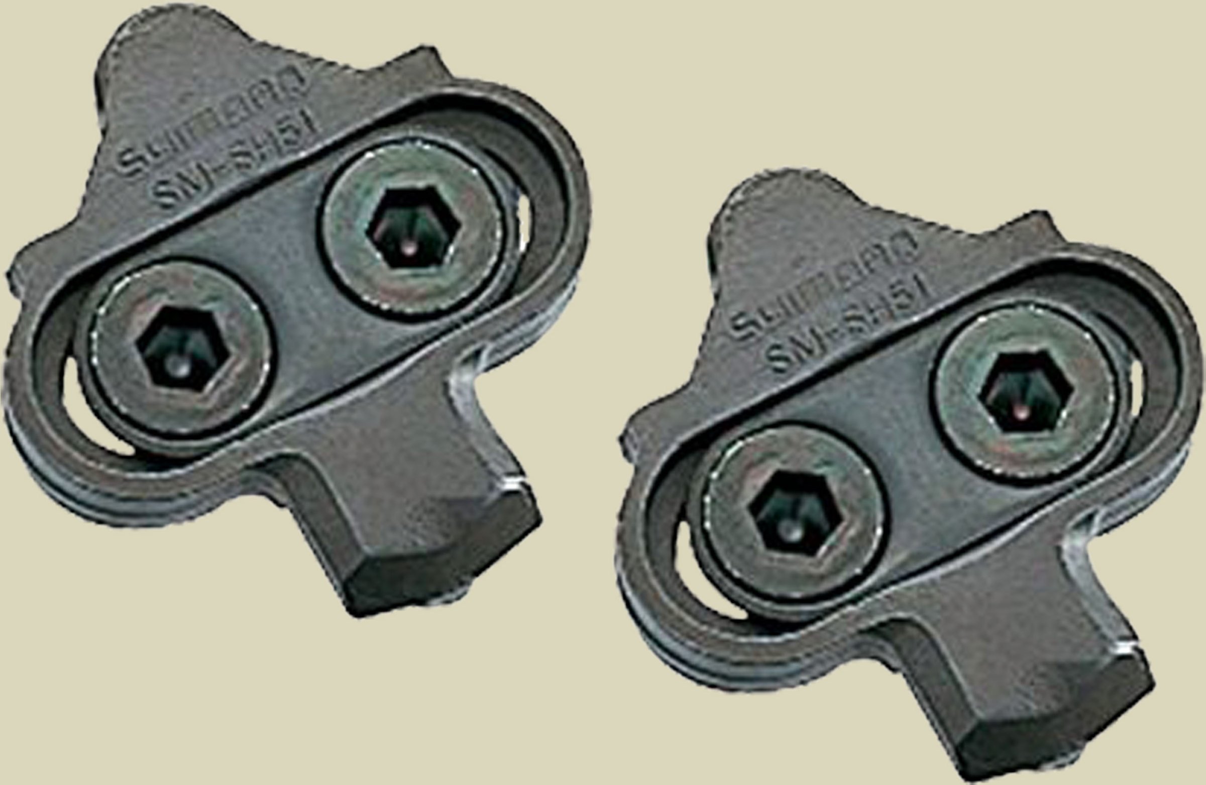 SPD Cleats SM-SH51 Auslöserichtung einfach mit Gegenplatte