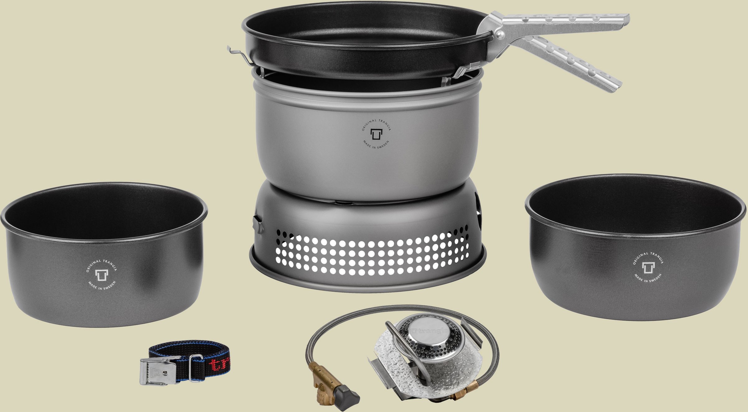 Sturmkocher groß HA ALU 25-5 mit Gasbrenner