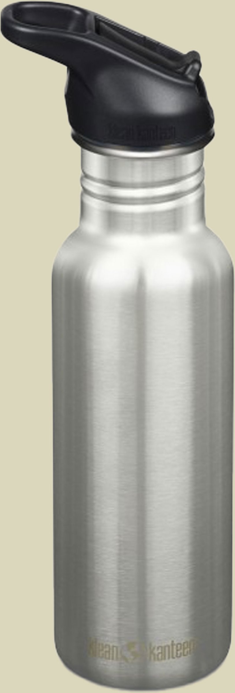 Kanteen Classic Narrow (Flip Sport Cap) 532 ml grau - Farbe brushed stainless