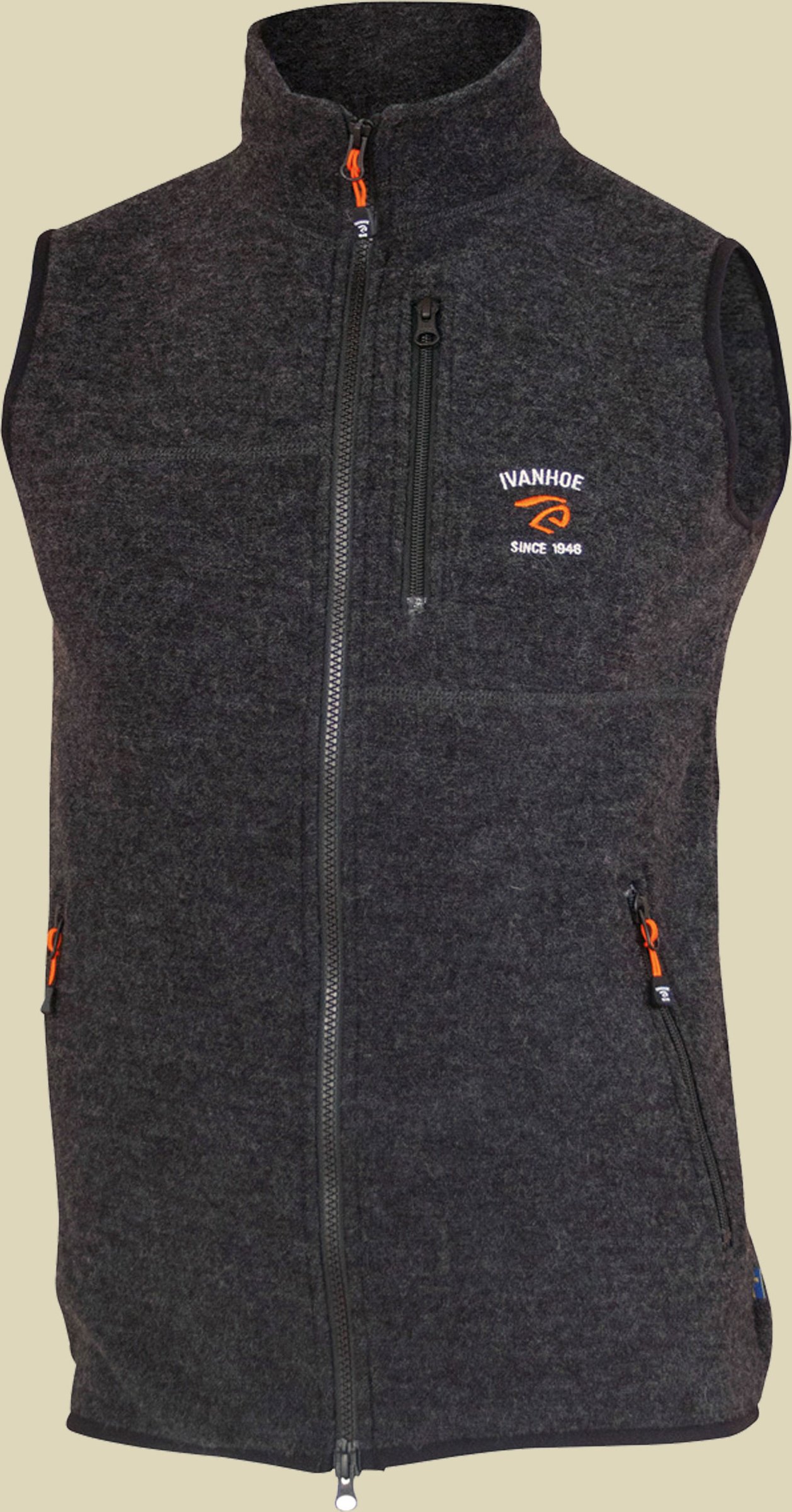 ZANE Vest Men Größe M Farbe graphite marl