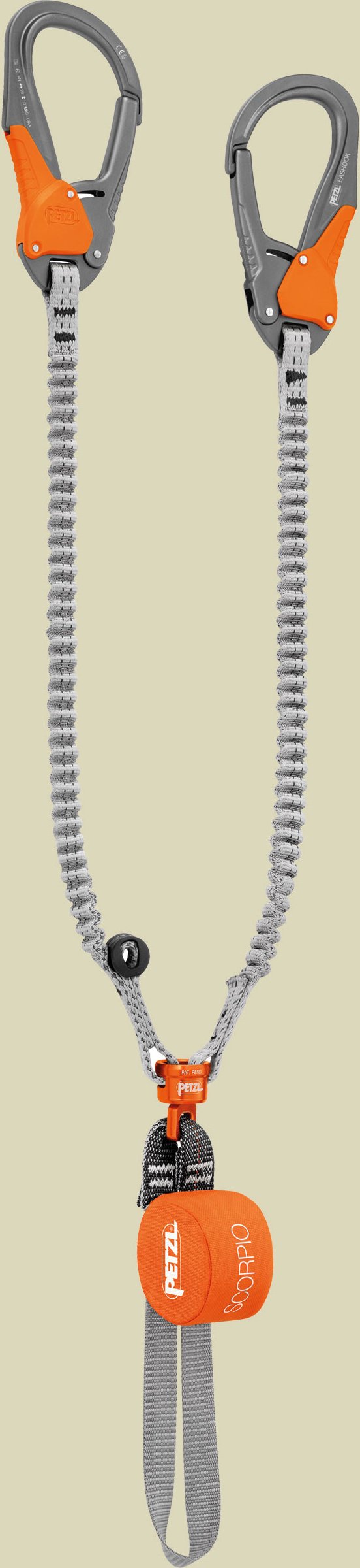 Scorpio Eashook SW mit Eashook-Karabinern und Wirbel