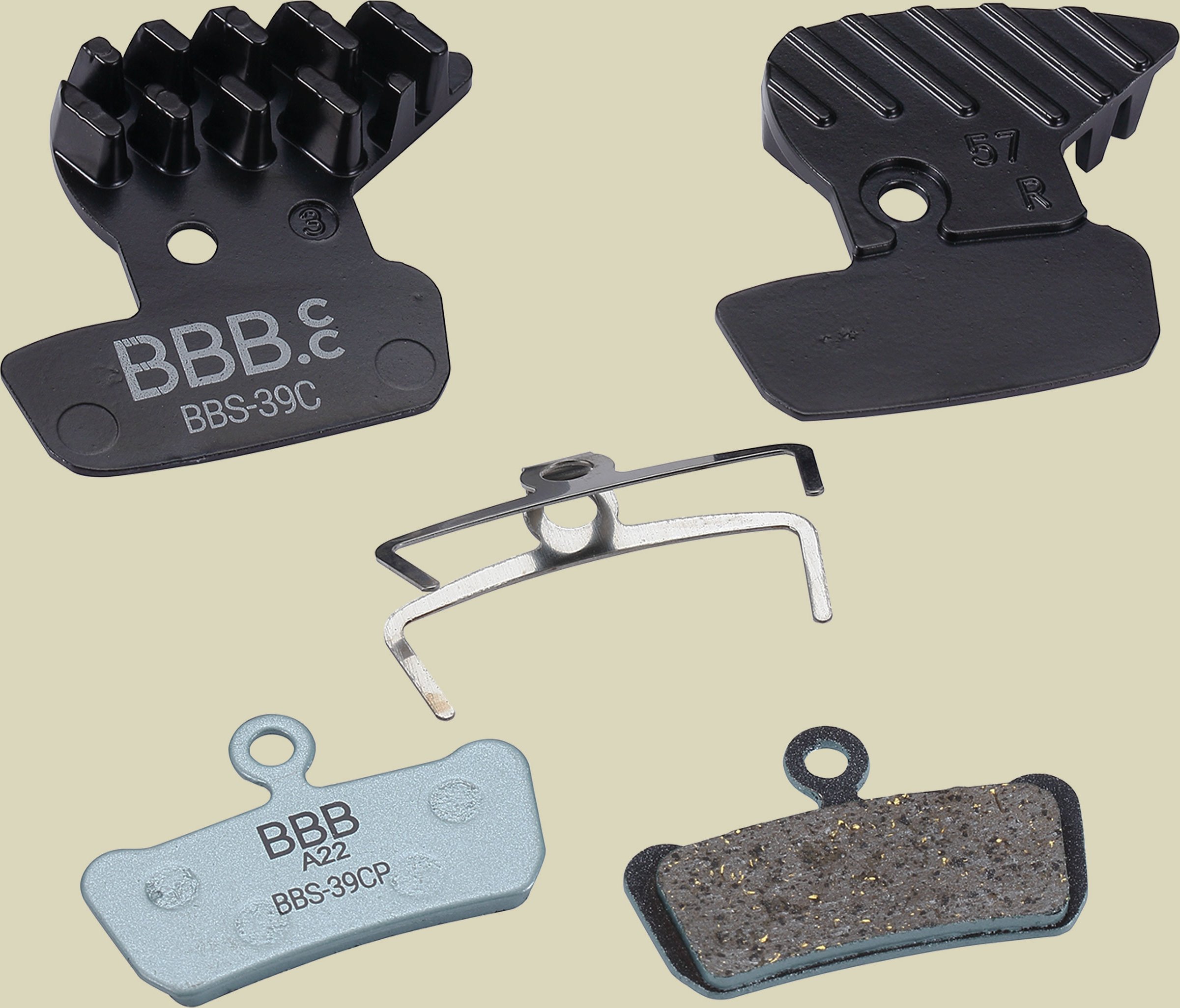 BBS-39C DiscStop Coolfin für Avid/SRAM