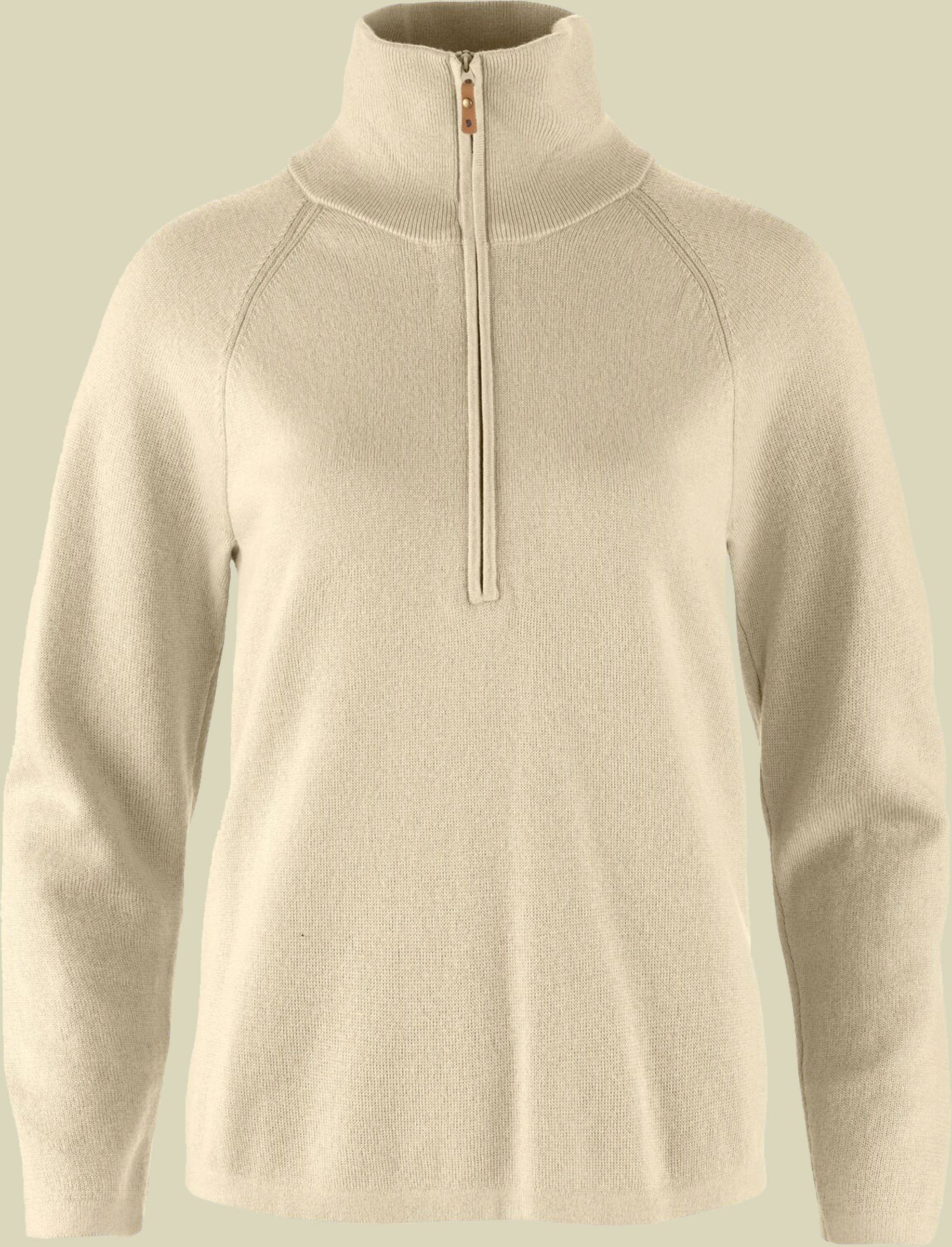 Övik Lite Half Zip Women L beige - light beige