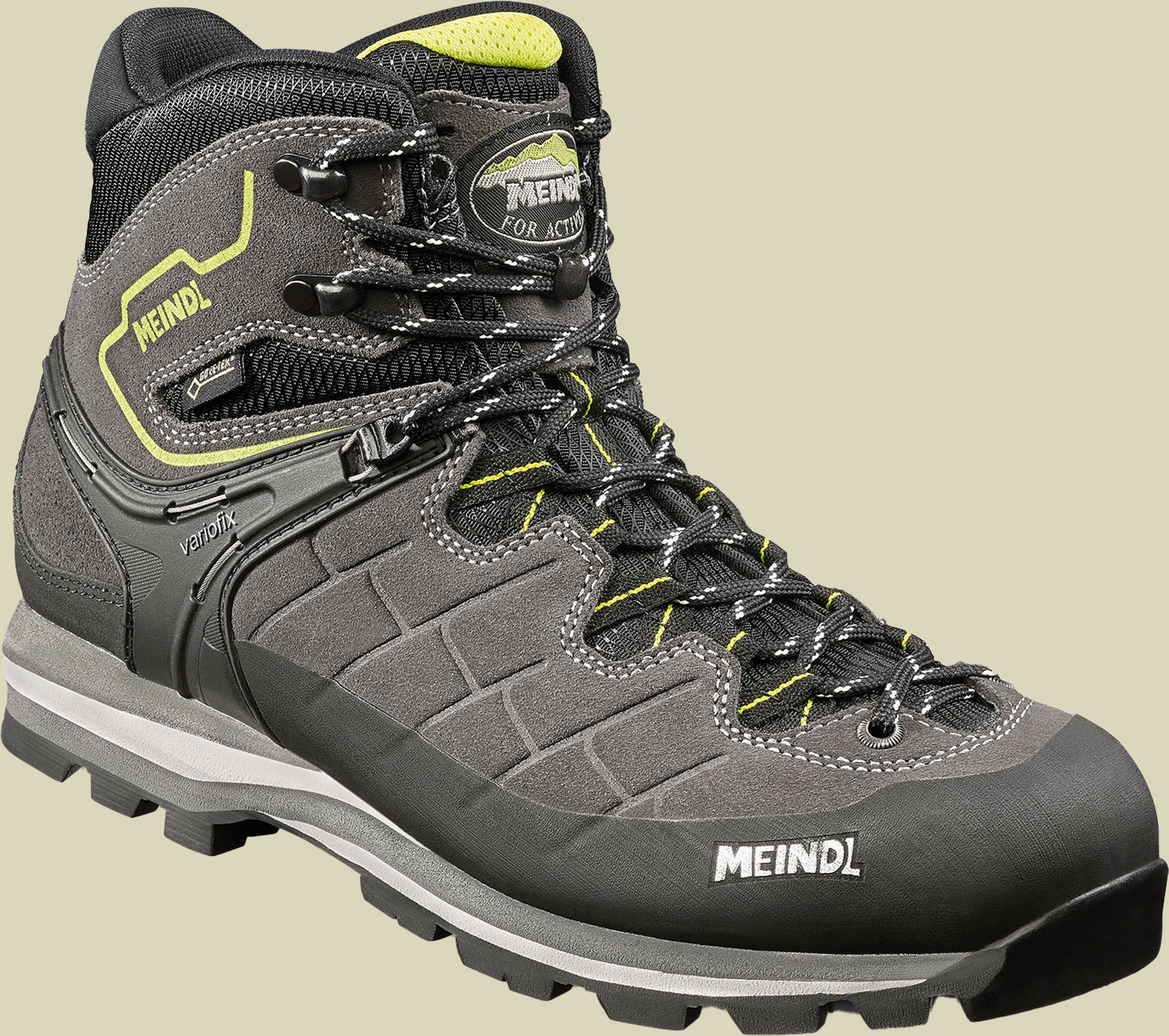 Litepeak GTX Men grau UK 10,5 - granit/lemon