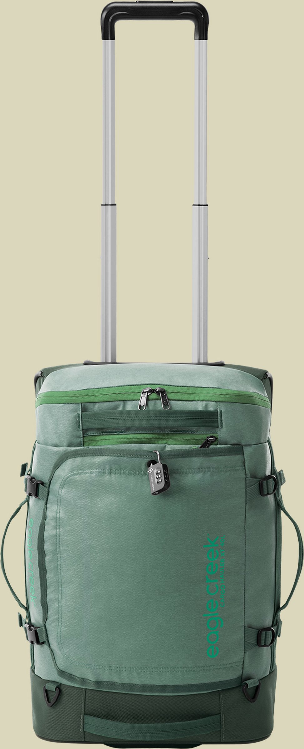 Cargo Hauler XT Wheeled Duffel International Carry On 36 grün - duck green