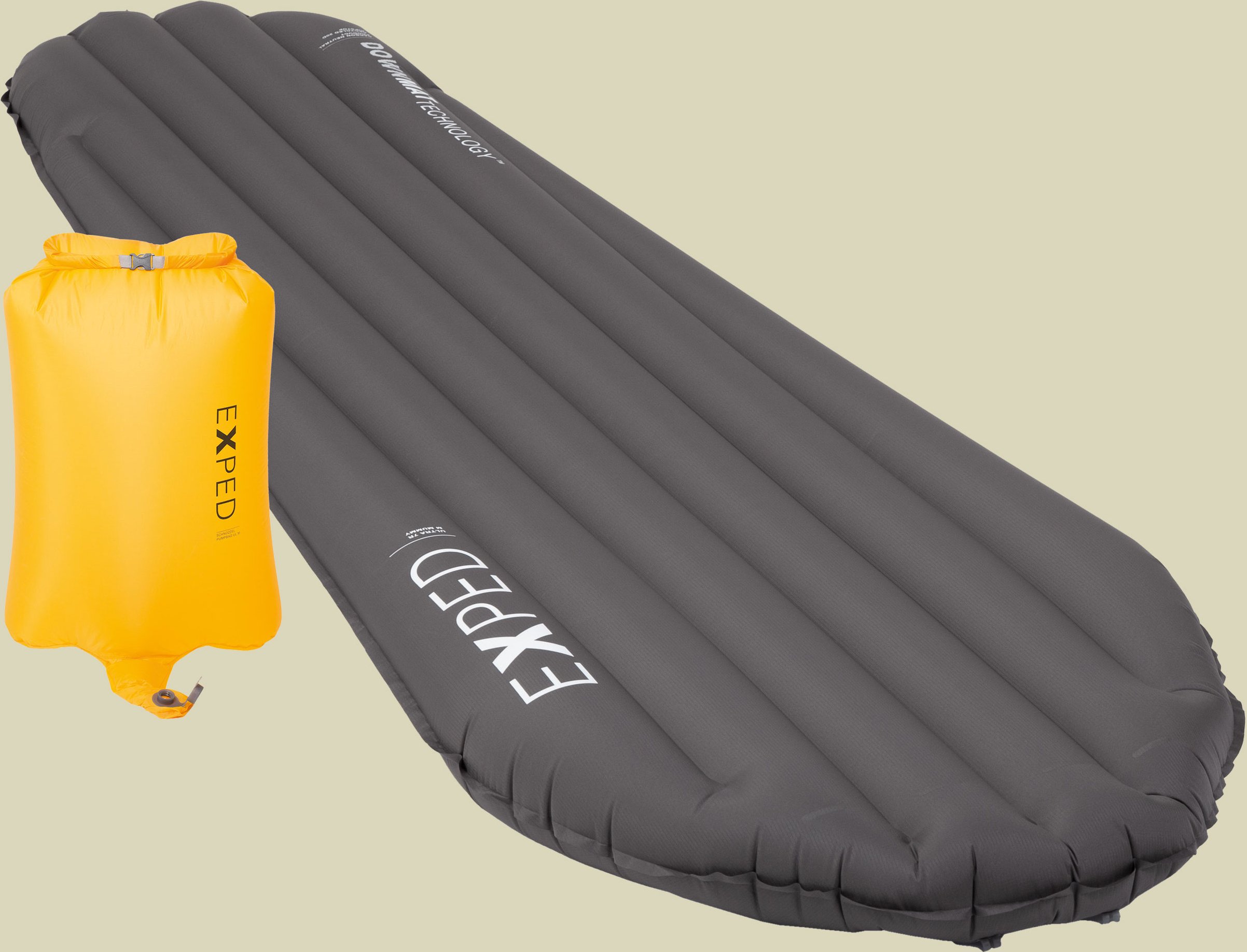 Ultra 7R Mummy Liegefläche 183 x 52 cm M Farbe greygoose