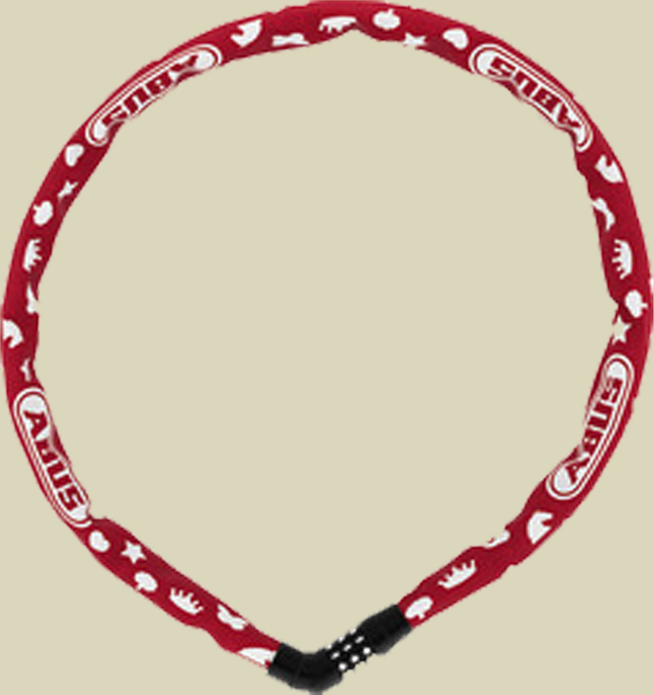 Steel-O-Chain 4804C/75 Farbe red symbols