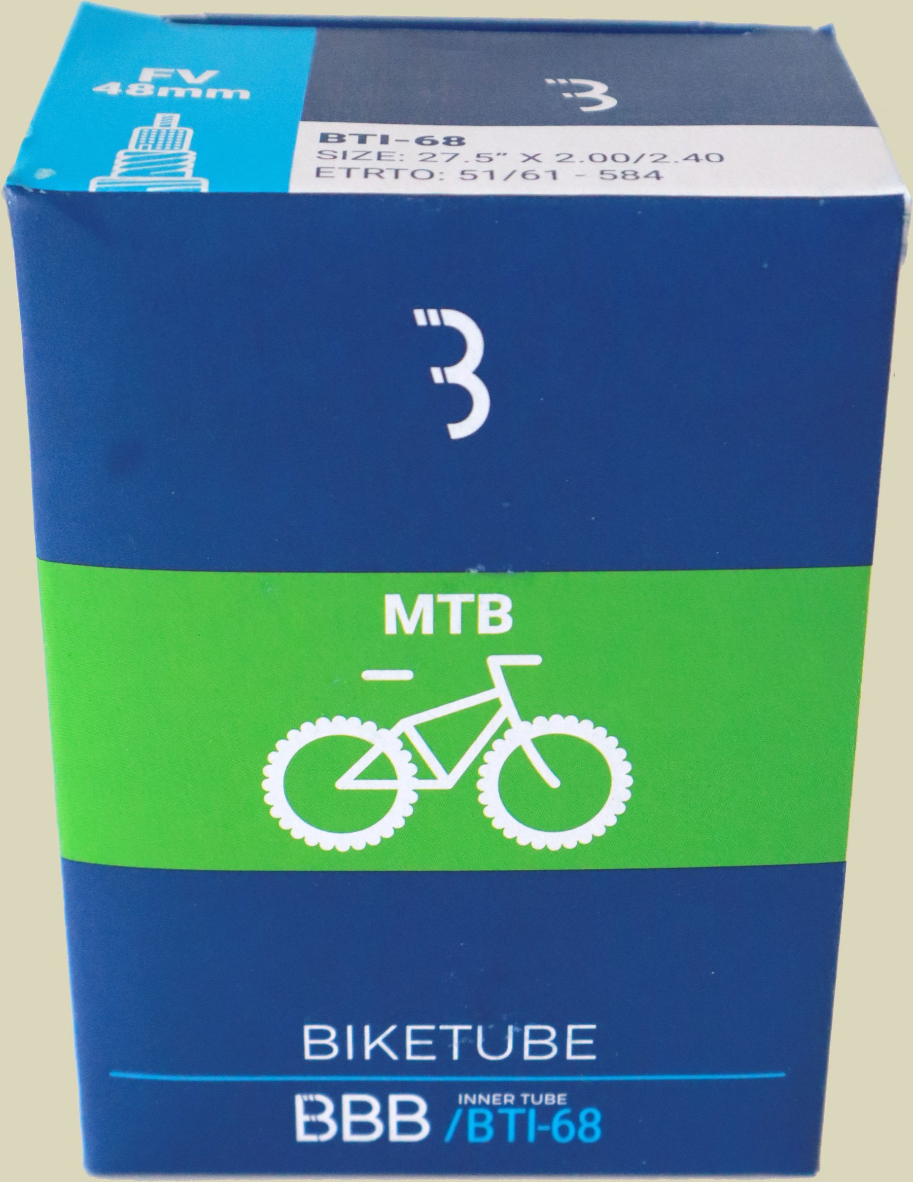 BTI-68 BikeTube 27,5 FV48 27.5'' x 2.10/2.35