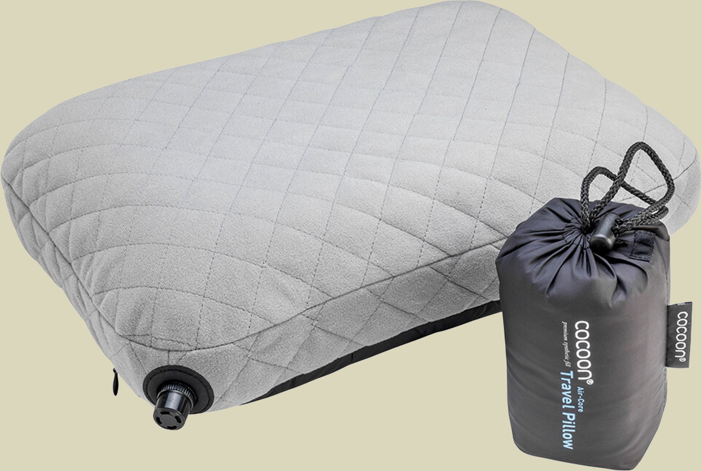 Air-Core Pillow Maße 28 x 38 cm Farbe charcoal/smoke grey