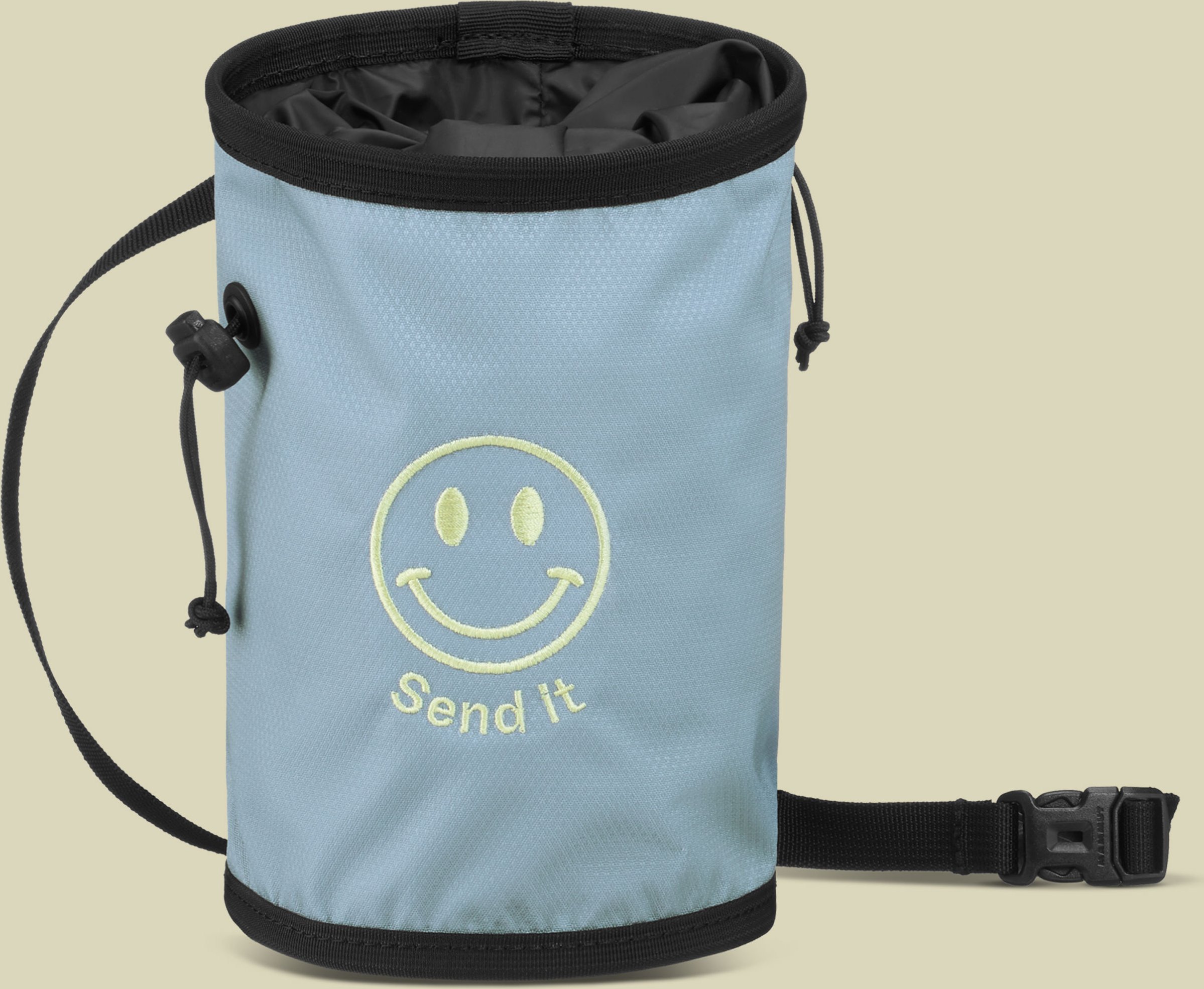 Gym Print Chalk Bag grau2 one size - Farbe nebla