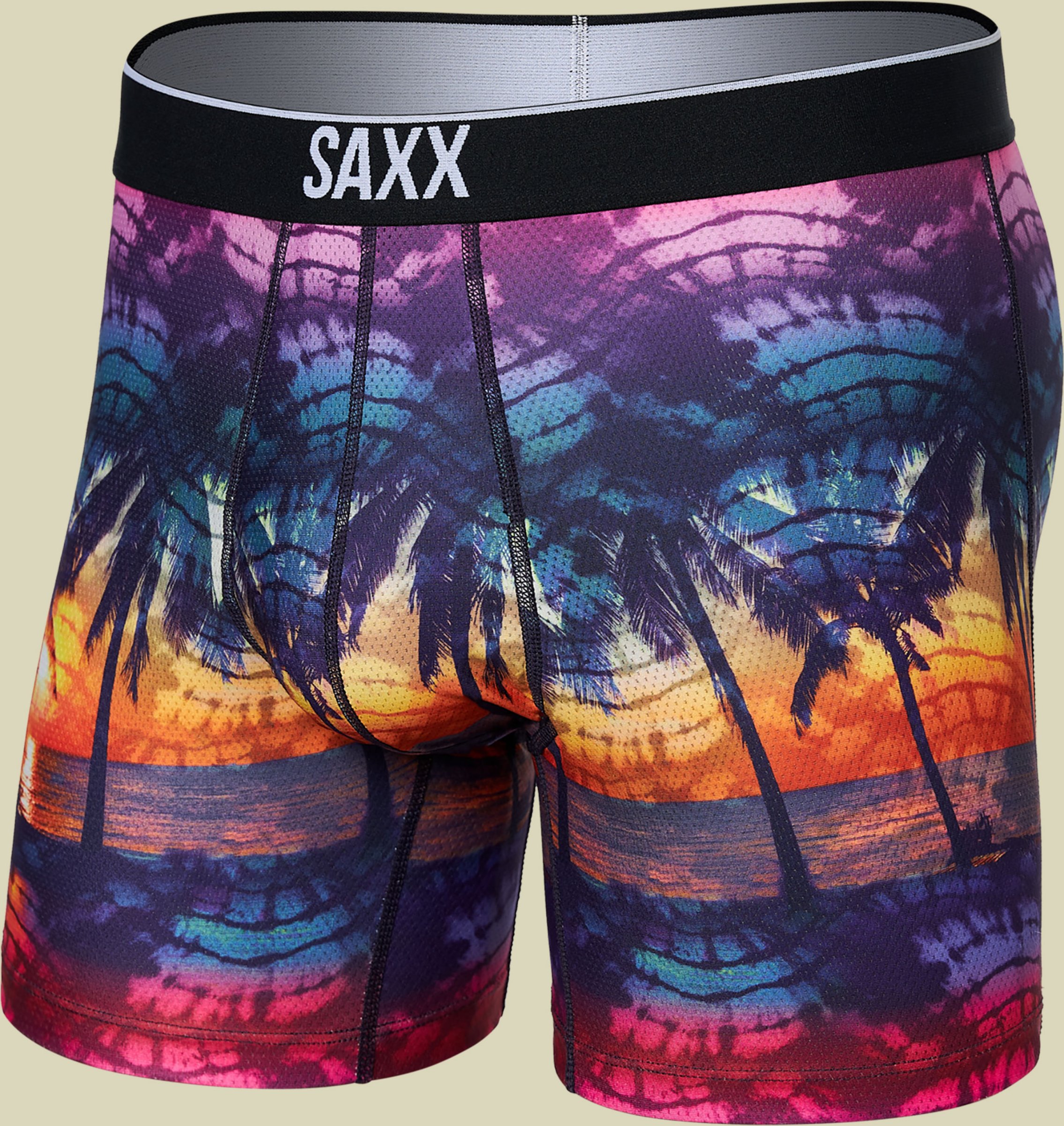 Thumbnail - Volt Breathable Mesh Boxer Brief XL mehrfarbig - horizon palms-multi