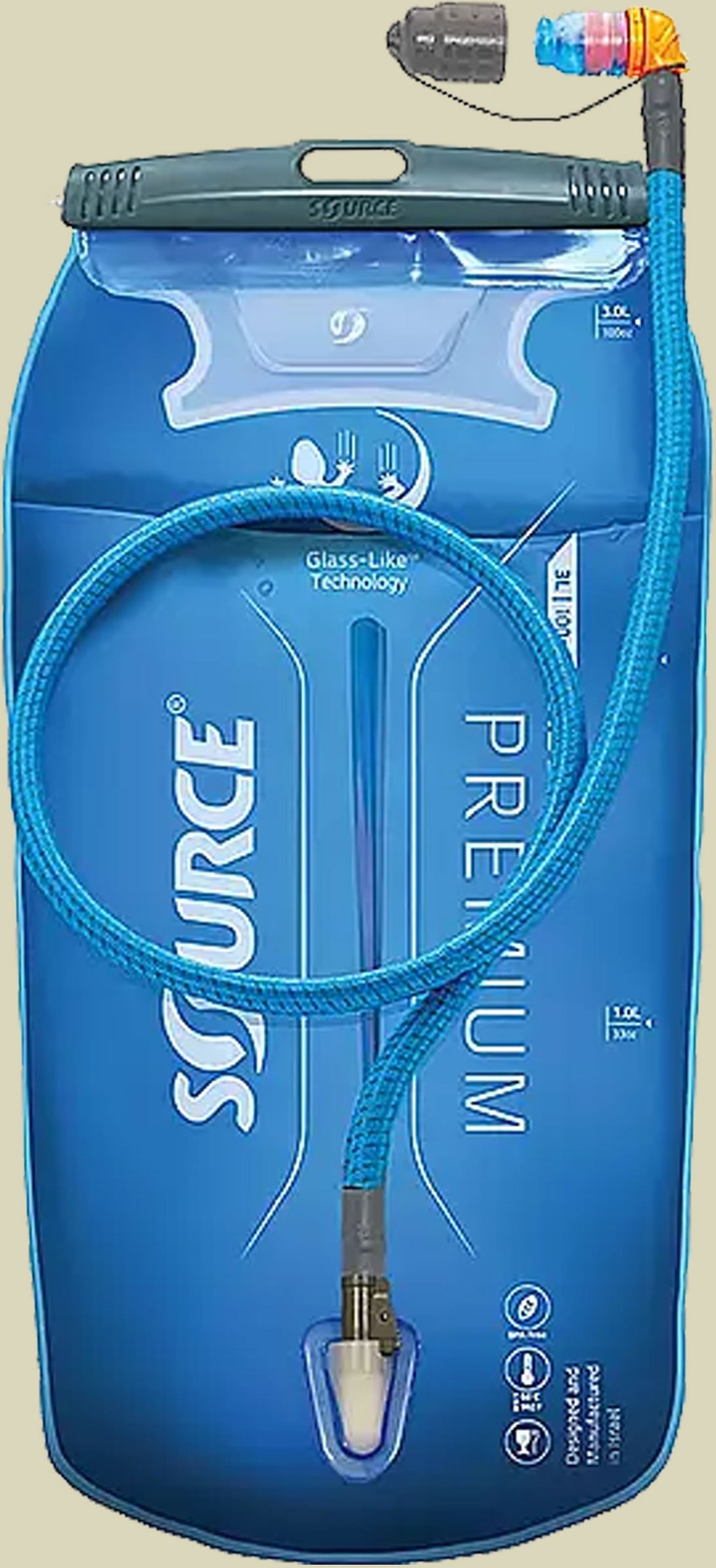 Widepac Premium Kit Volumen 3,0 Farbe alpine blue