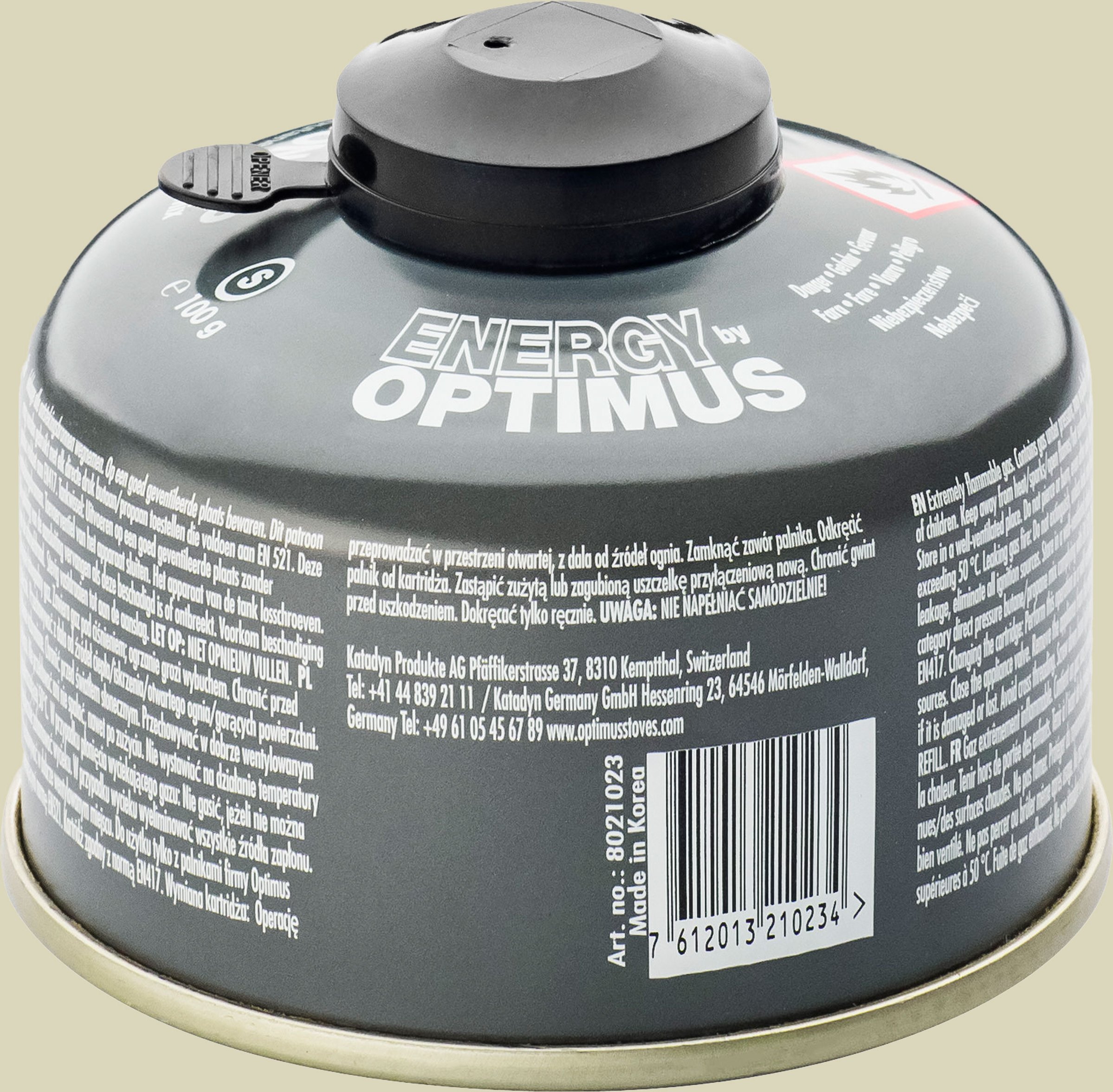 Optimus Gas 100g 4-Season Füllmenge 100g