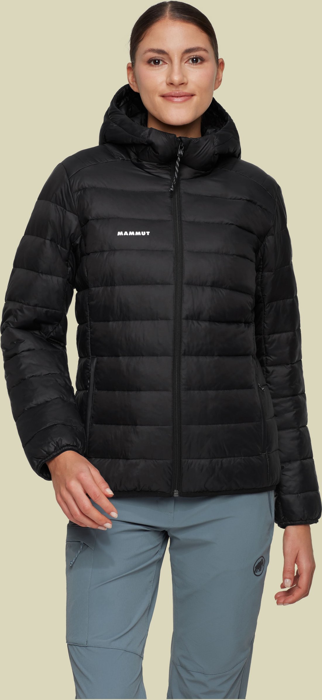 Crag IN Hooded Jacket Women M schwarz - black