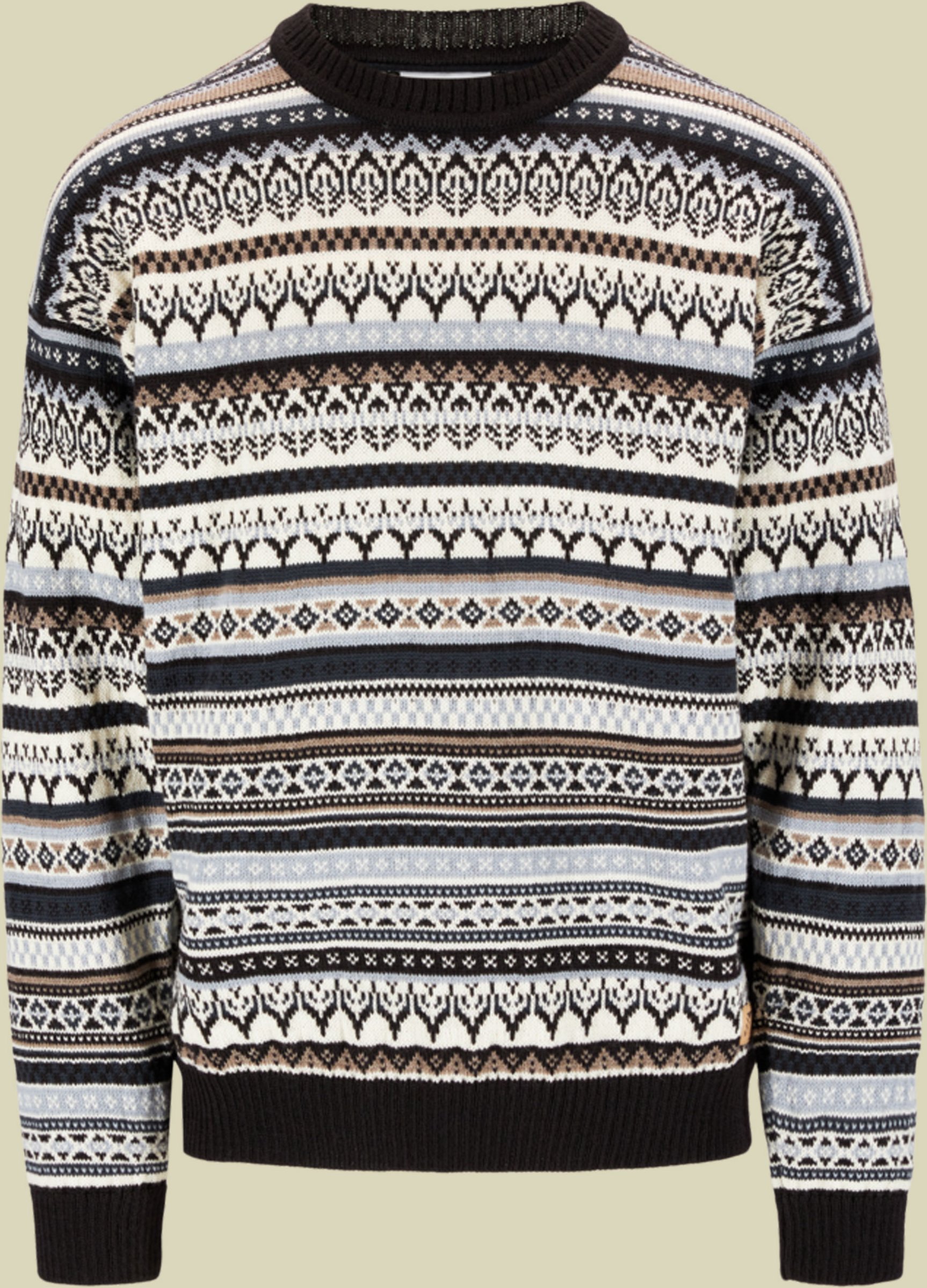 Utsira Sweater Men S mehrfarbig - Farbe coffee-metal-mountainstone