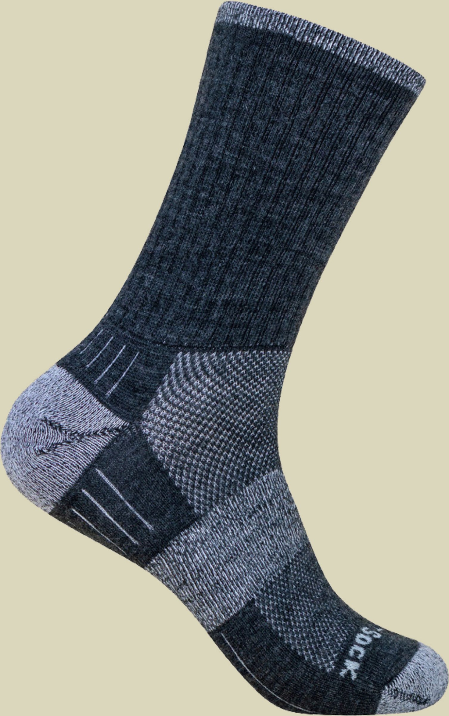 Merino Escape Crew grey smoke 34-37 (S)