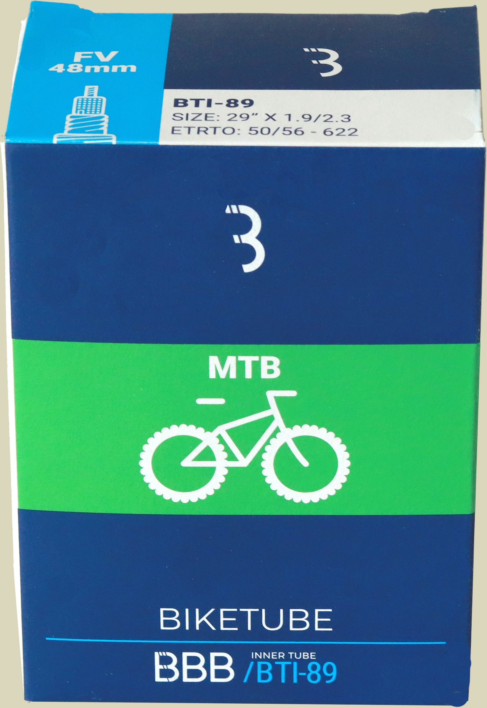 BTI-89 BikeTube 29 FV48 29'' x 1.9/2.3