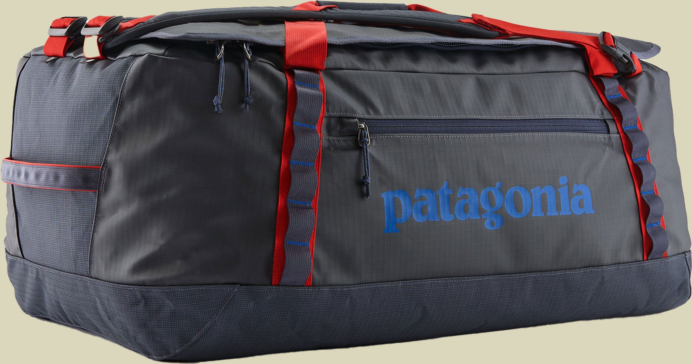 Black Hole Duffel 70L 70L blau - smolder blue w/amanita red
