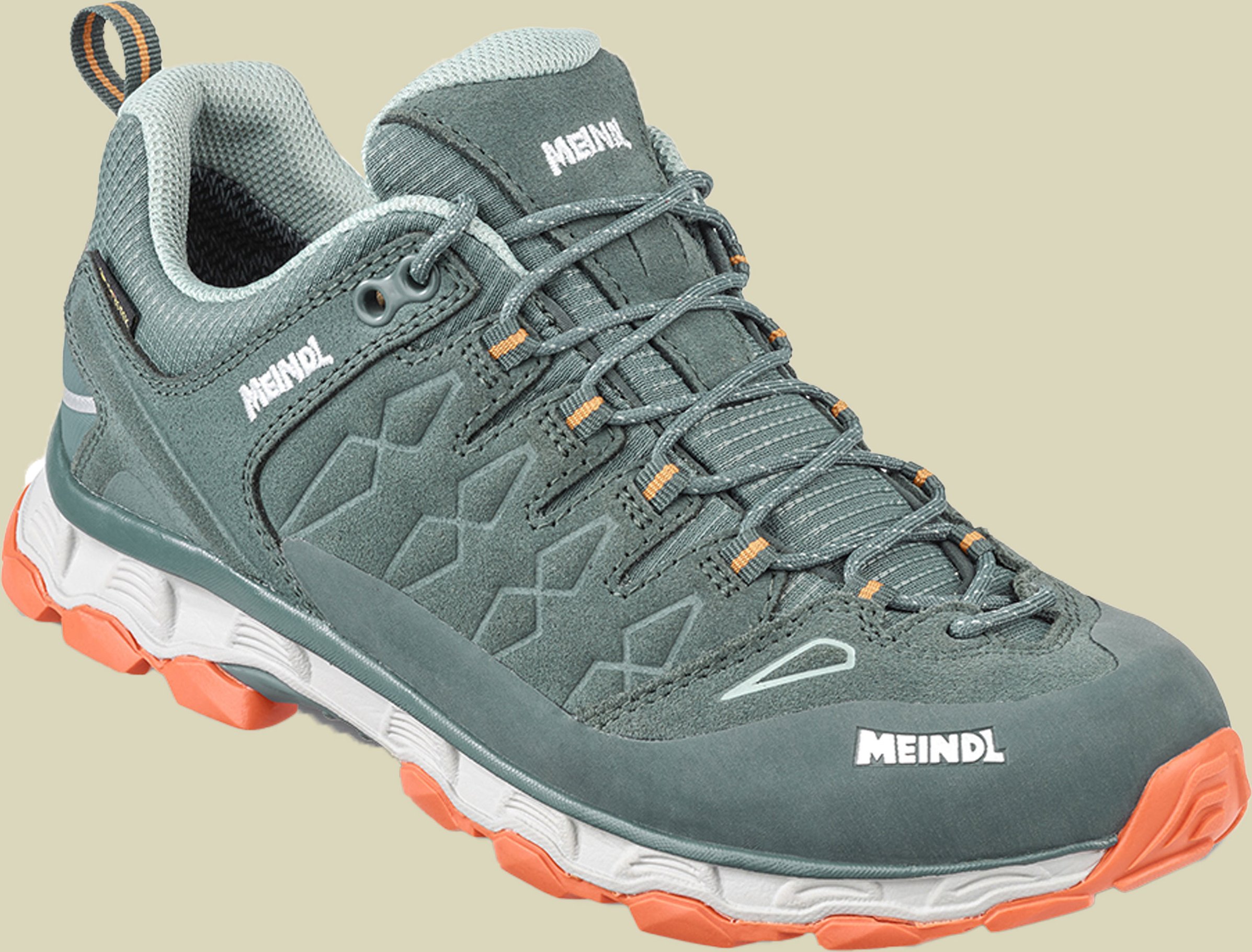 Lite Trail Lady GTX grün UK 6 - schilf/orange