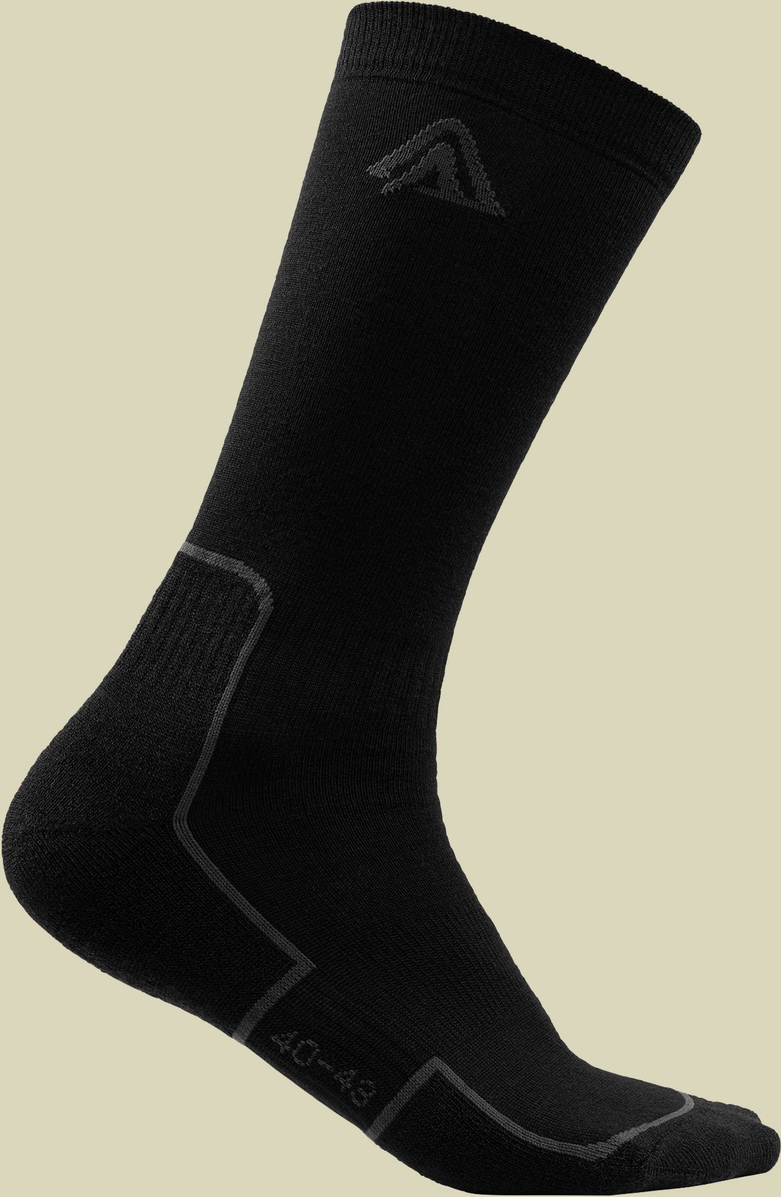 Trekking Socks Größe 36-39 Farbe jet black