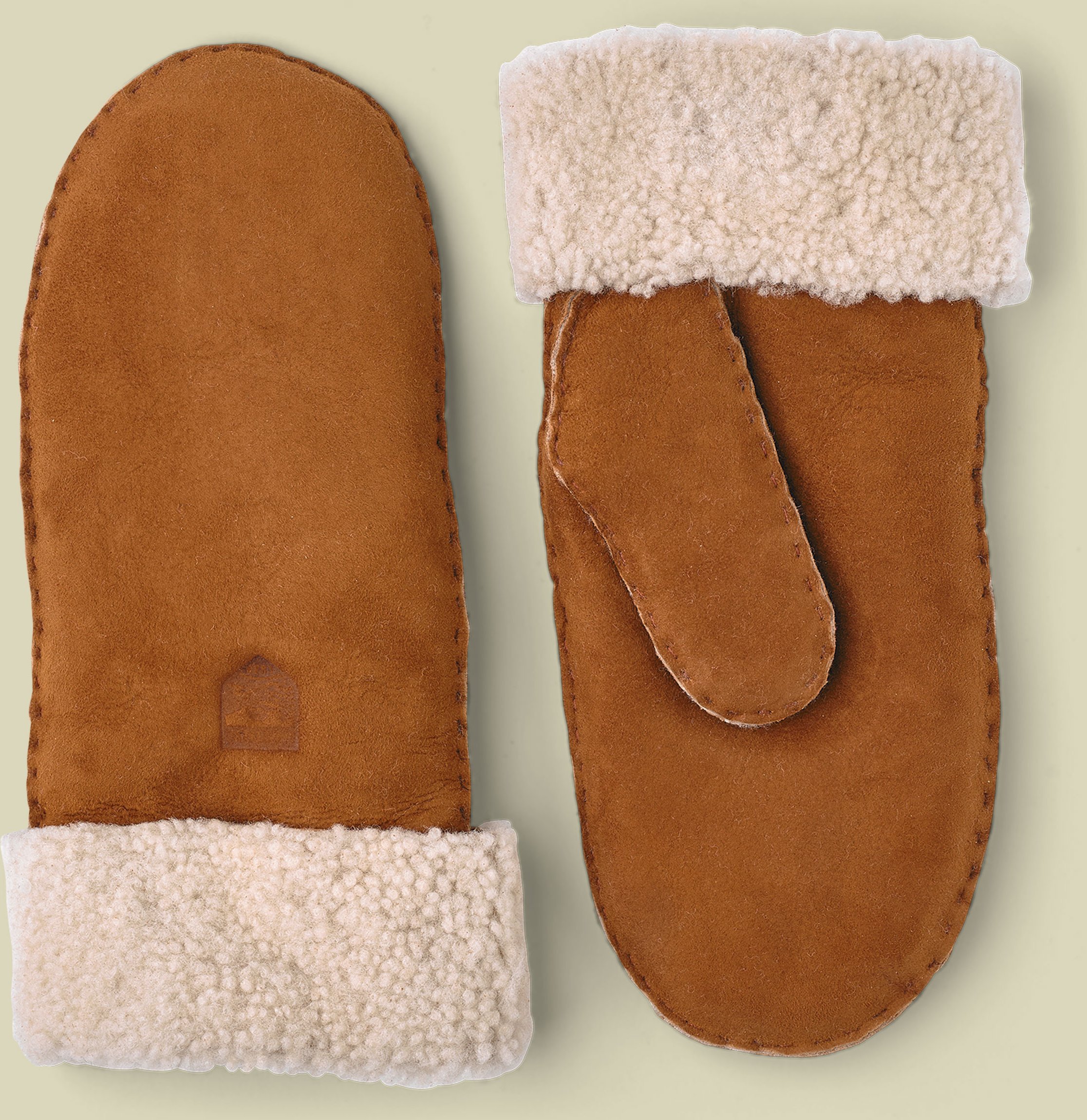 Sheepskin Mitt Women cork 8