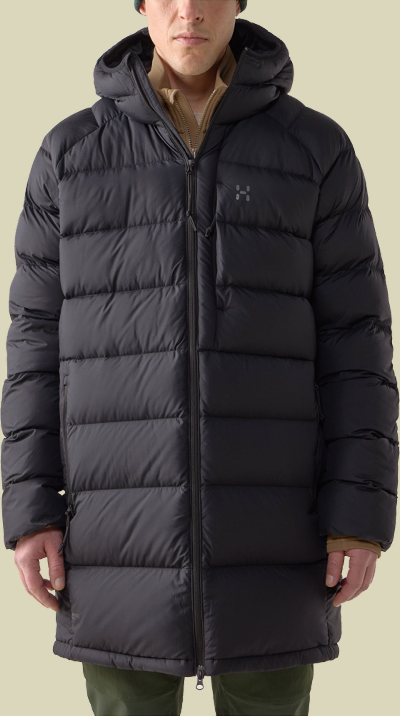 Rosson Down Parka Men S schwarz - true black