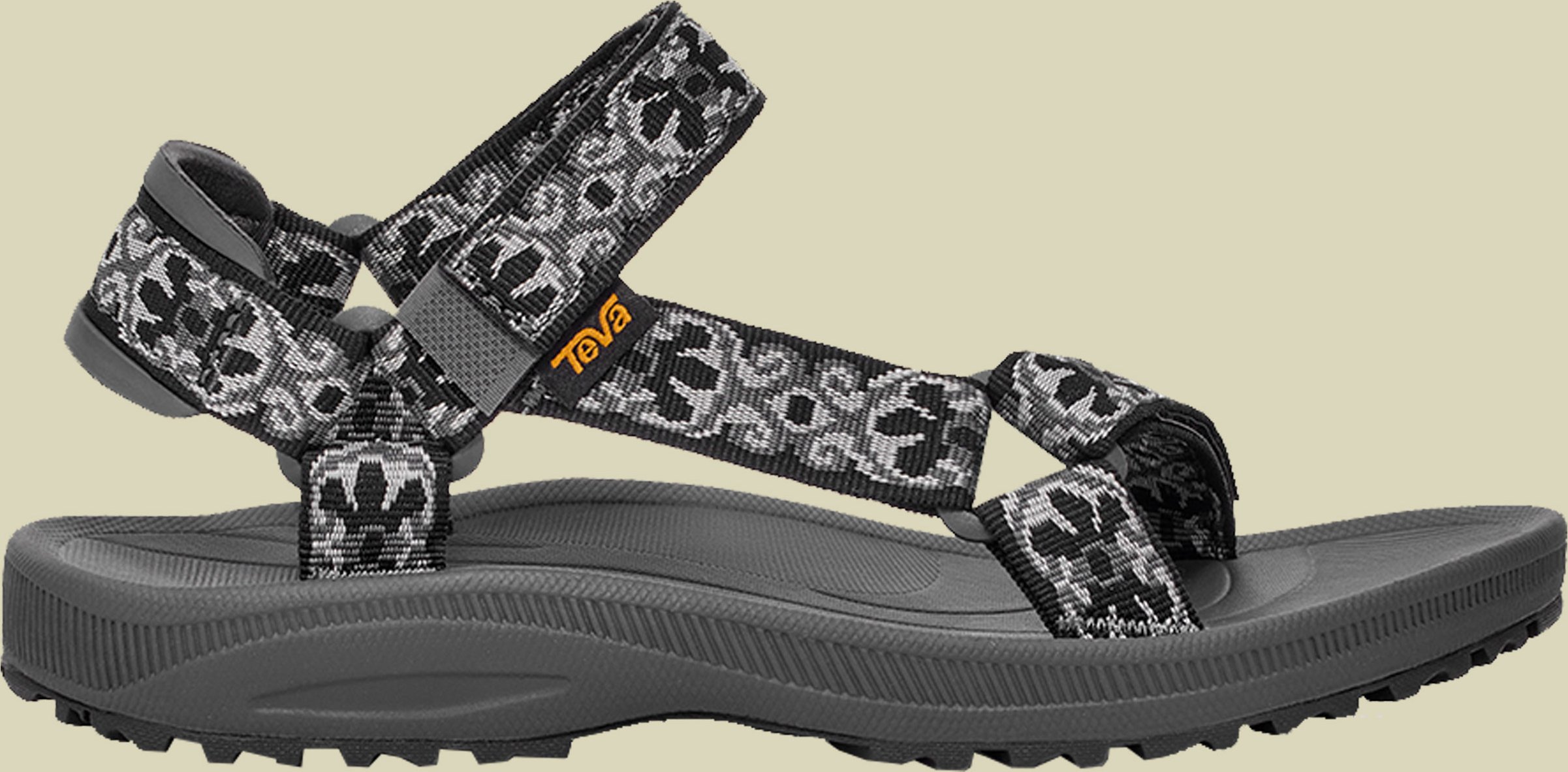 Thumbnail - Winsted Women schwarz UK 8 - archive floral black/grey