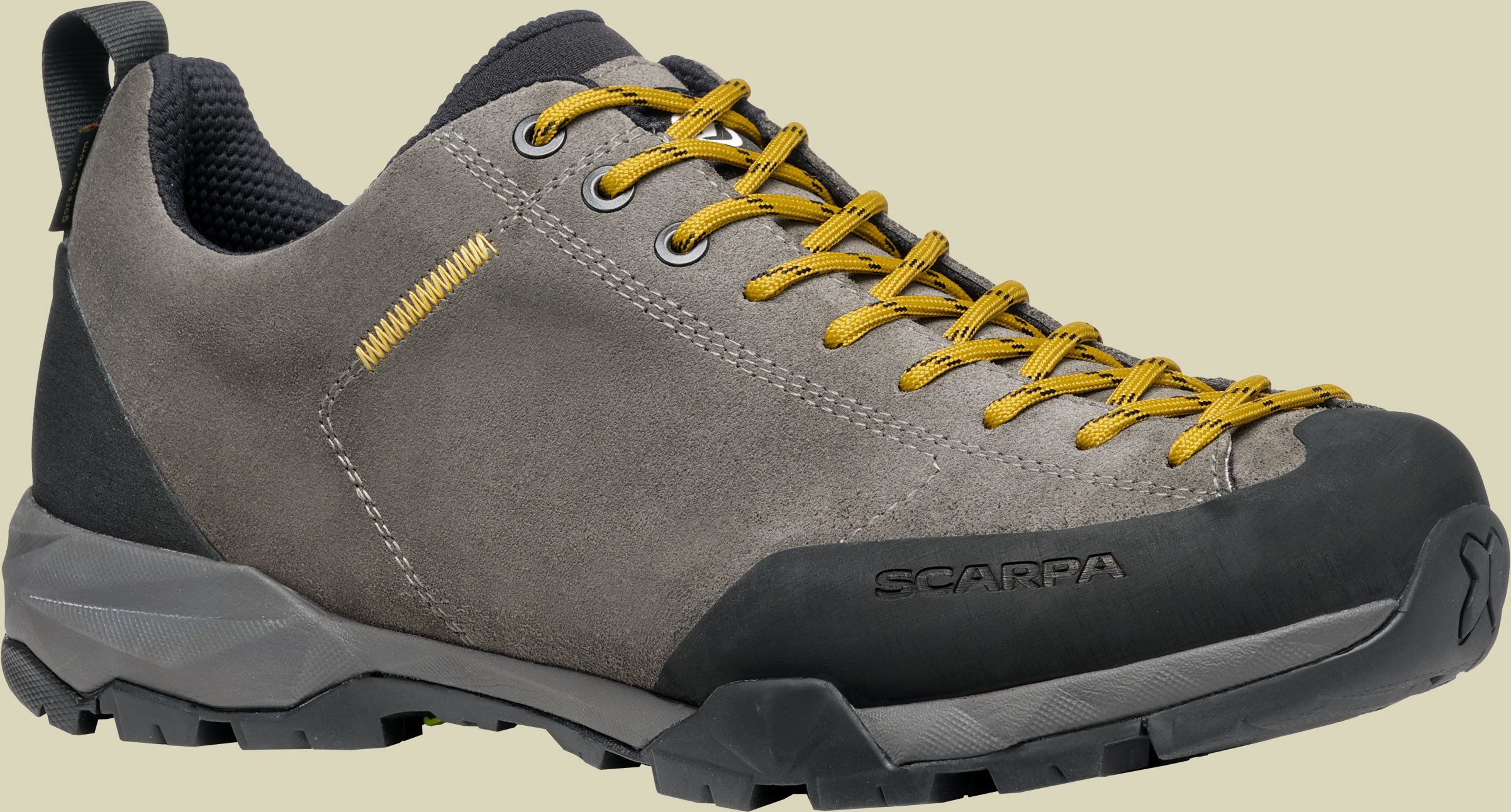 Mojito Trail GTX Wide Men grau 42 - titanium/mustard