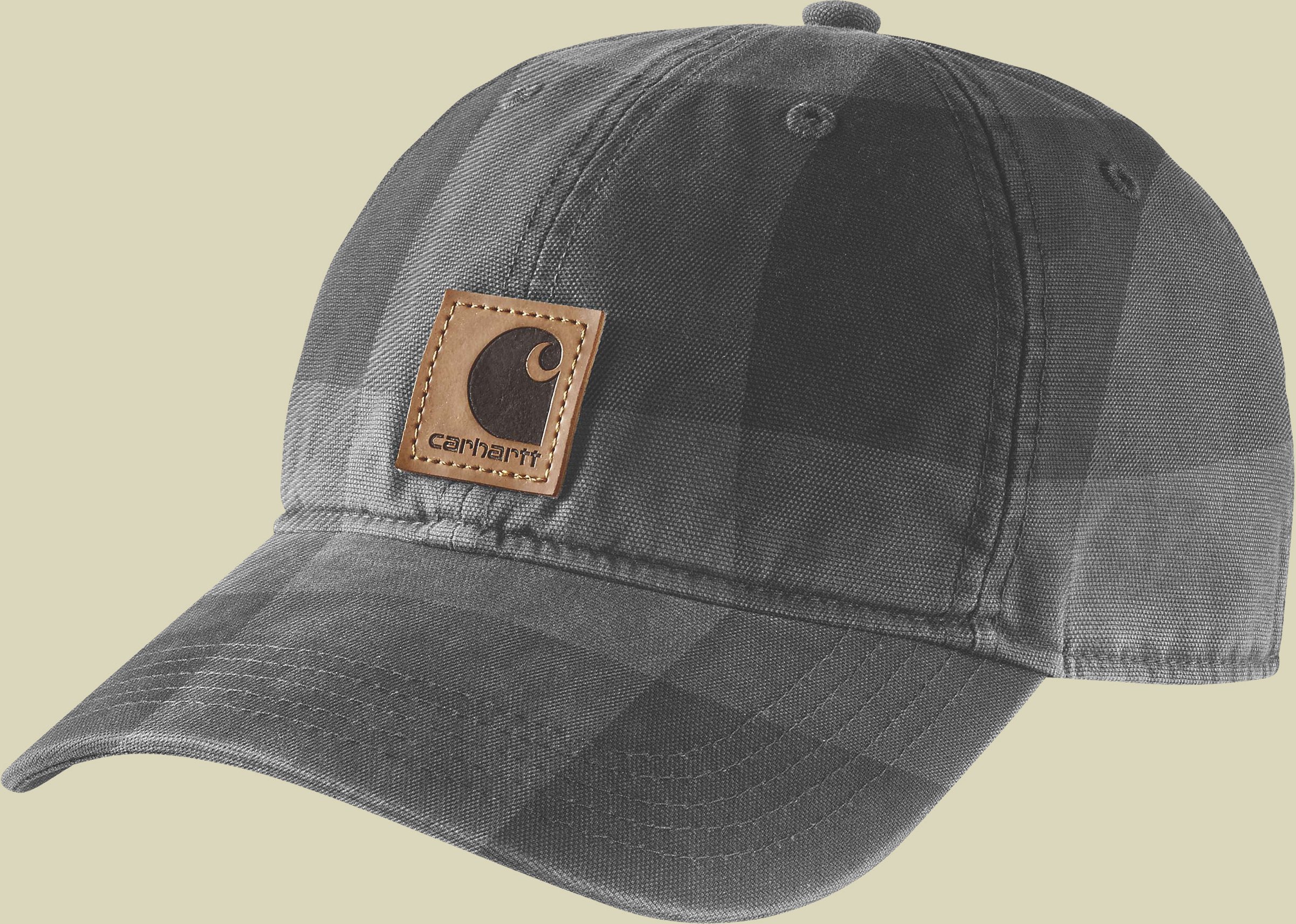 Flannel Cap one size grau - gravel